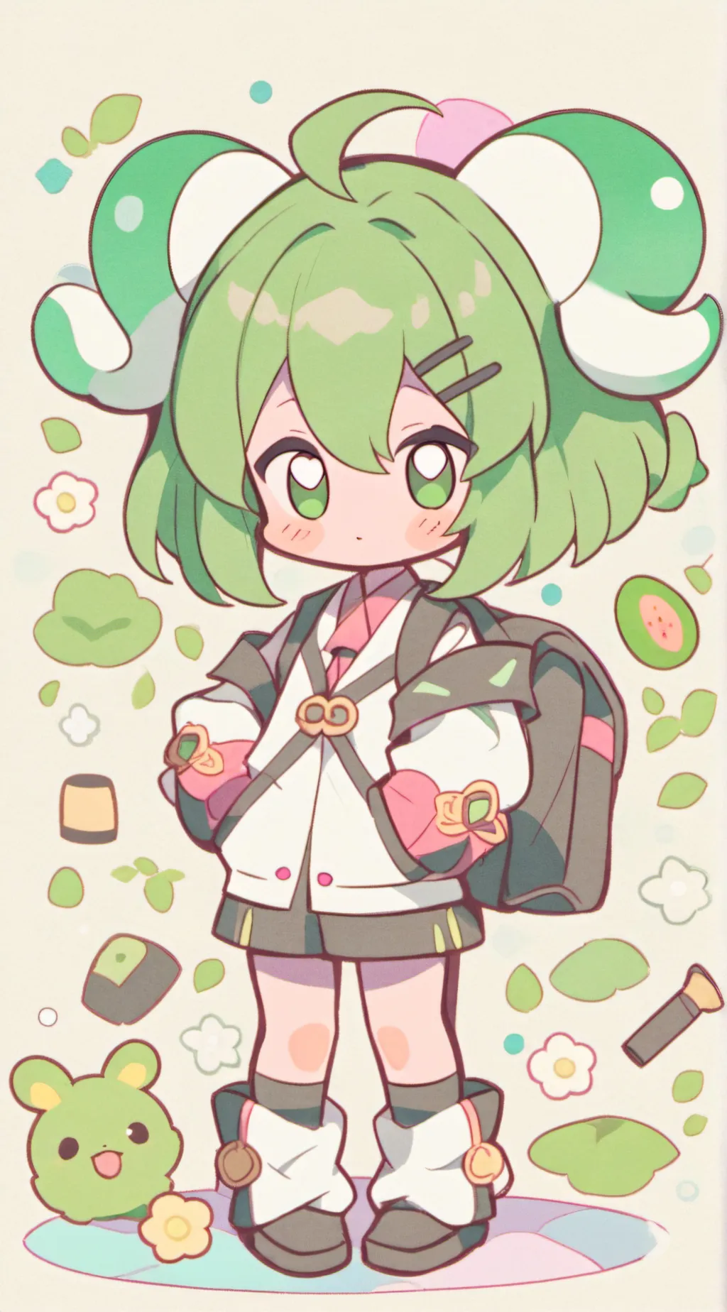 ai character: Lilly background