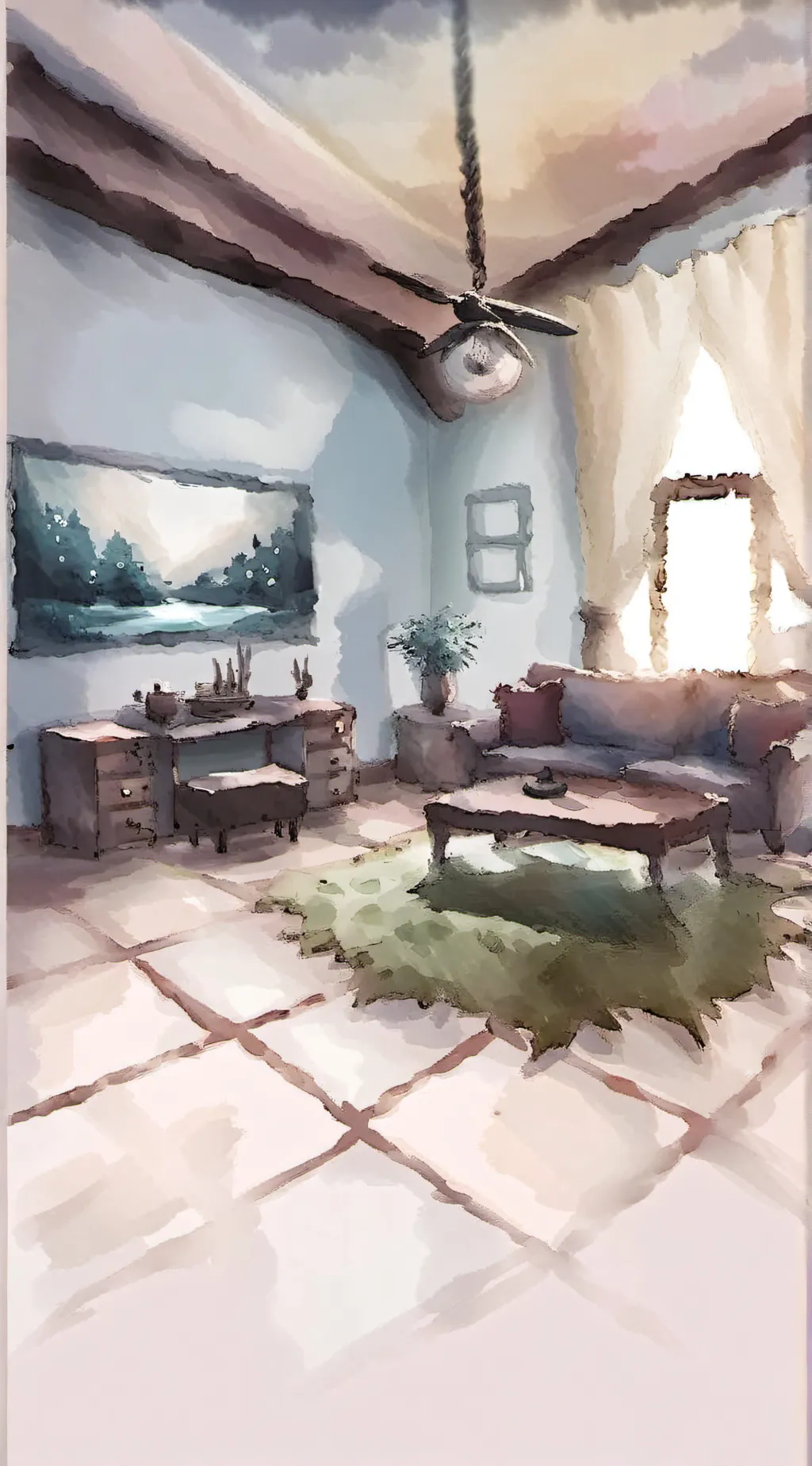 ai character: Family Ties  background