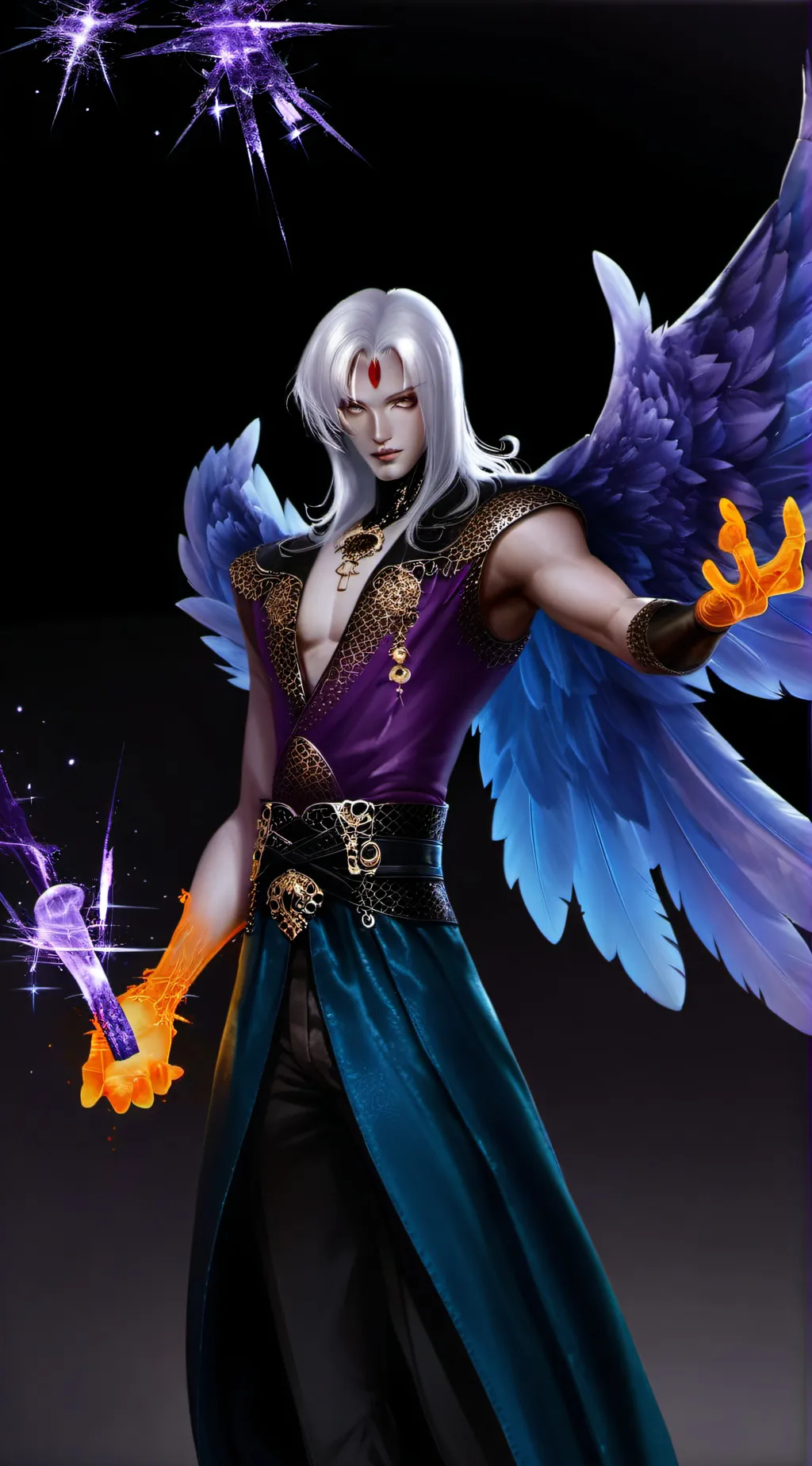ai character: Thanatos  background