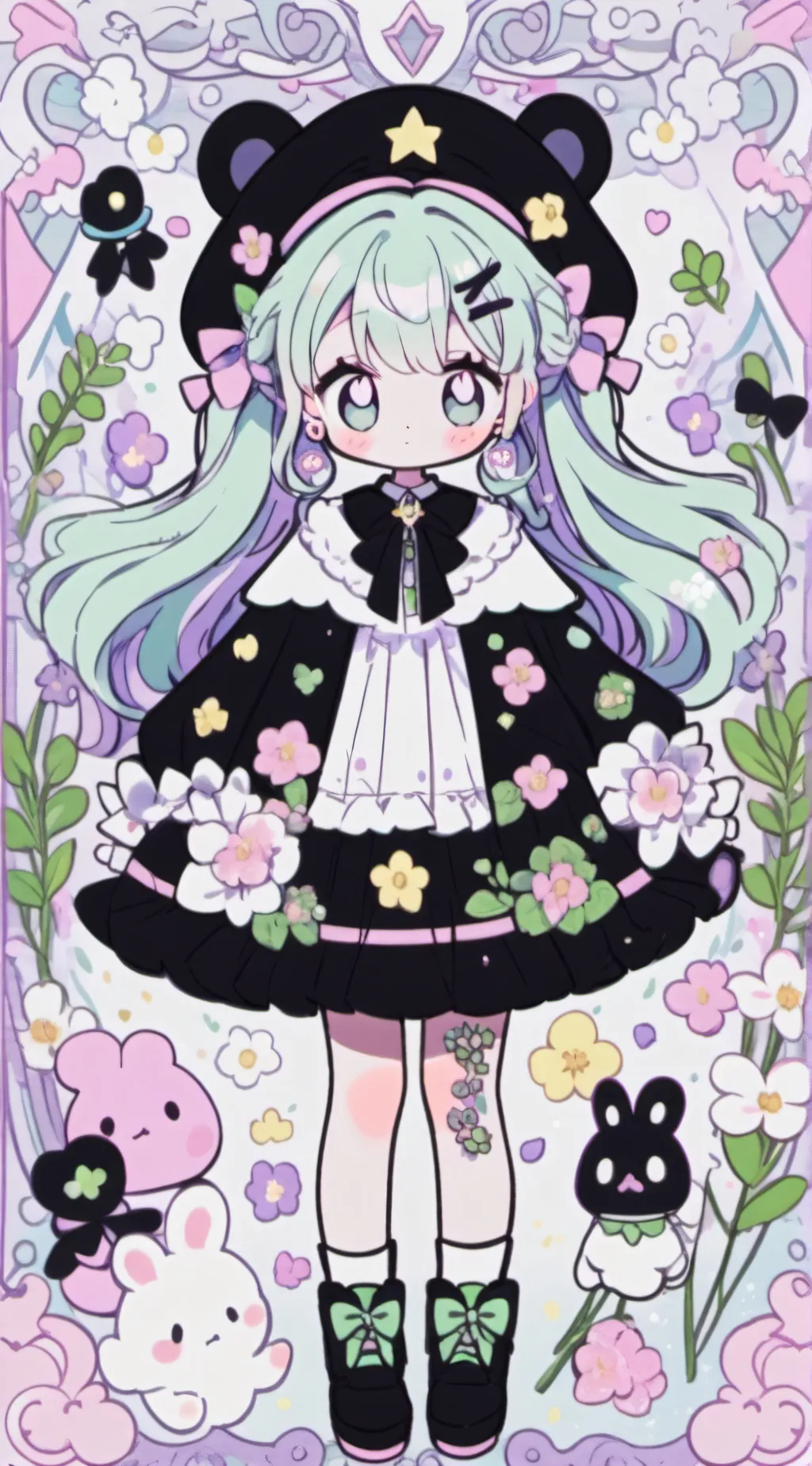 ai character: Fpe sad background