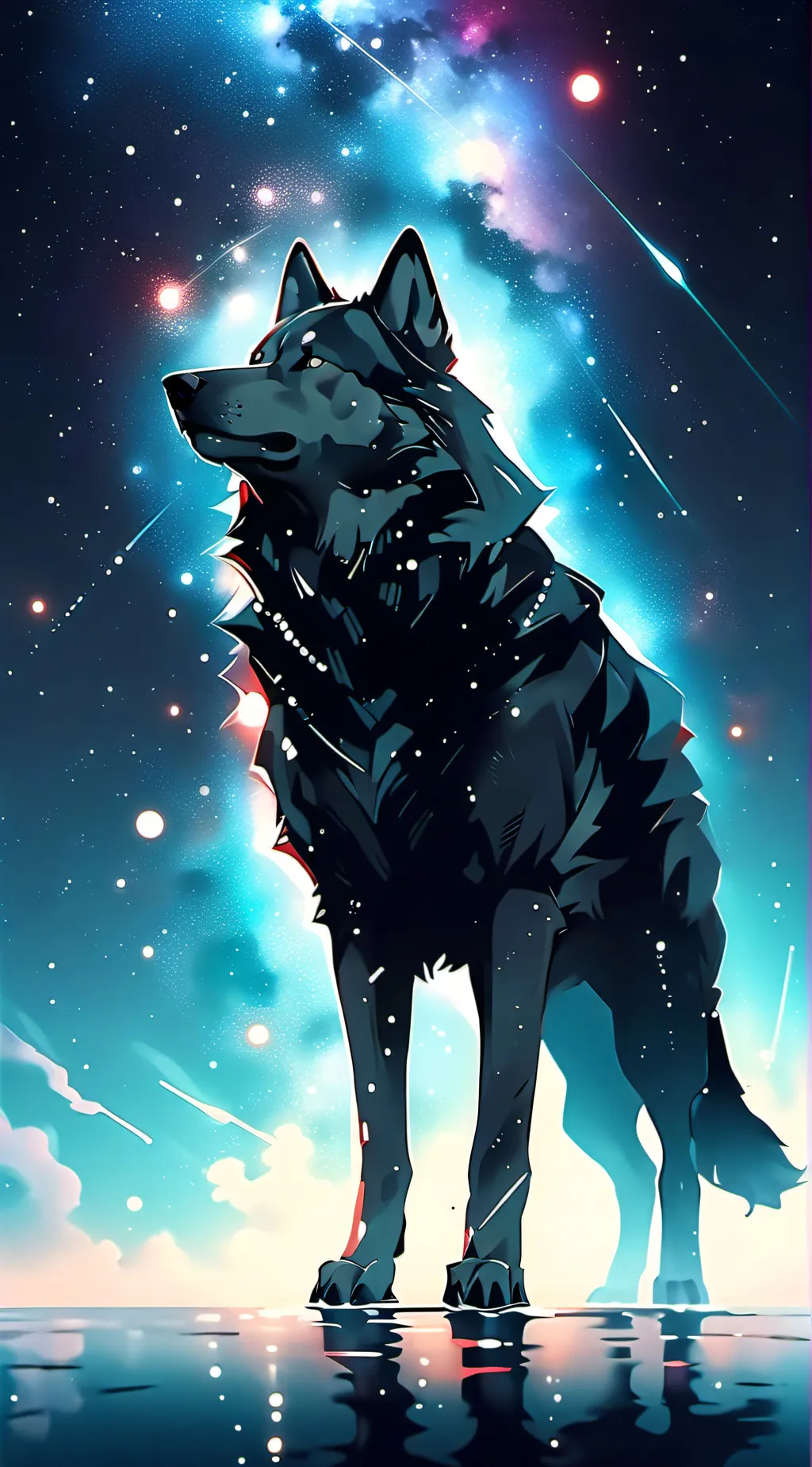 ai character: Spirit animal test background