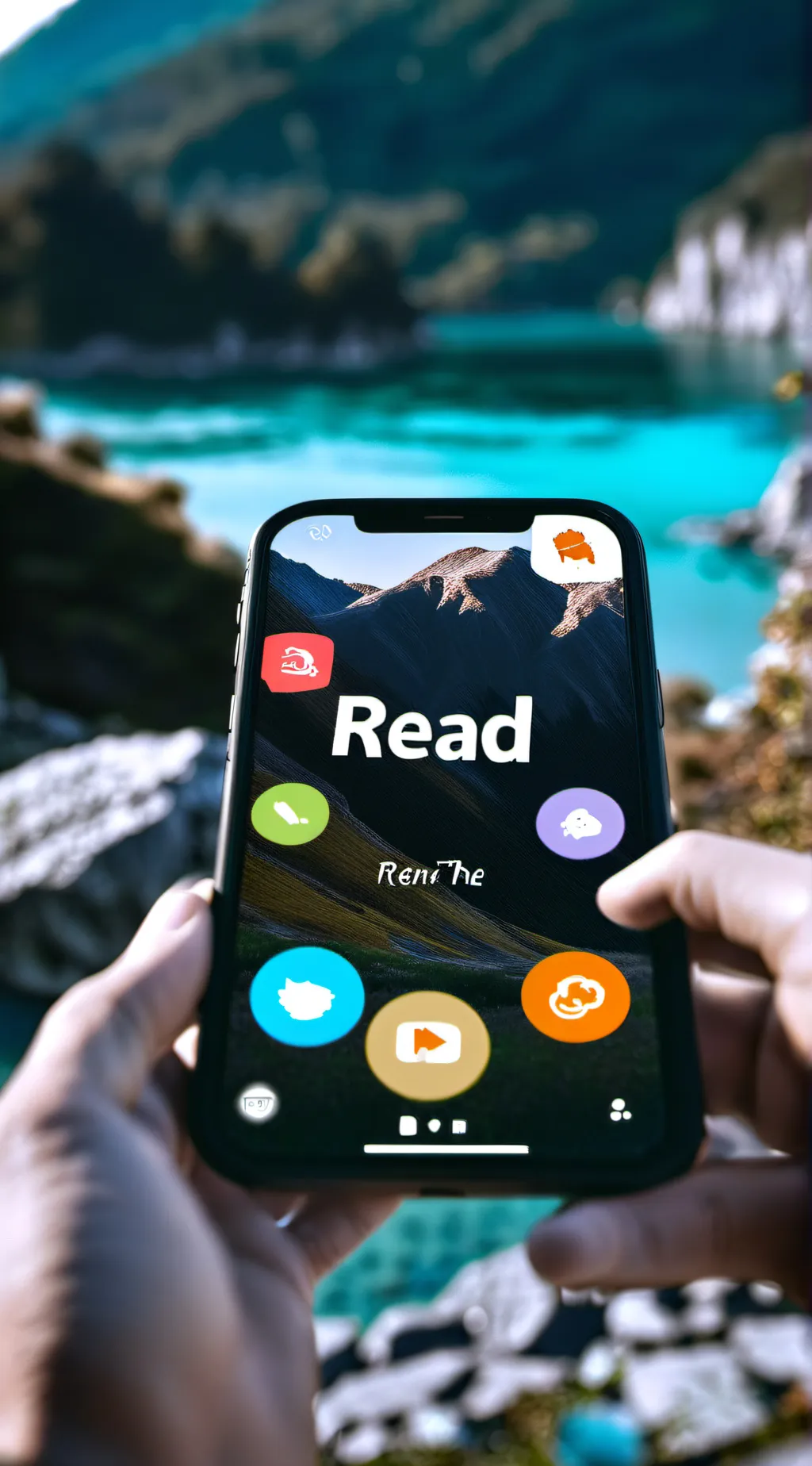 ai character: goodbye background