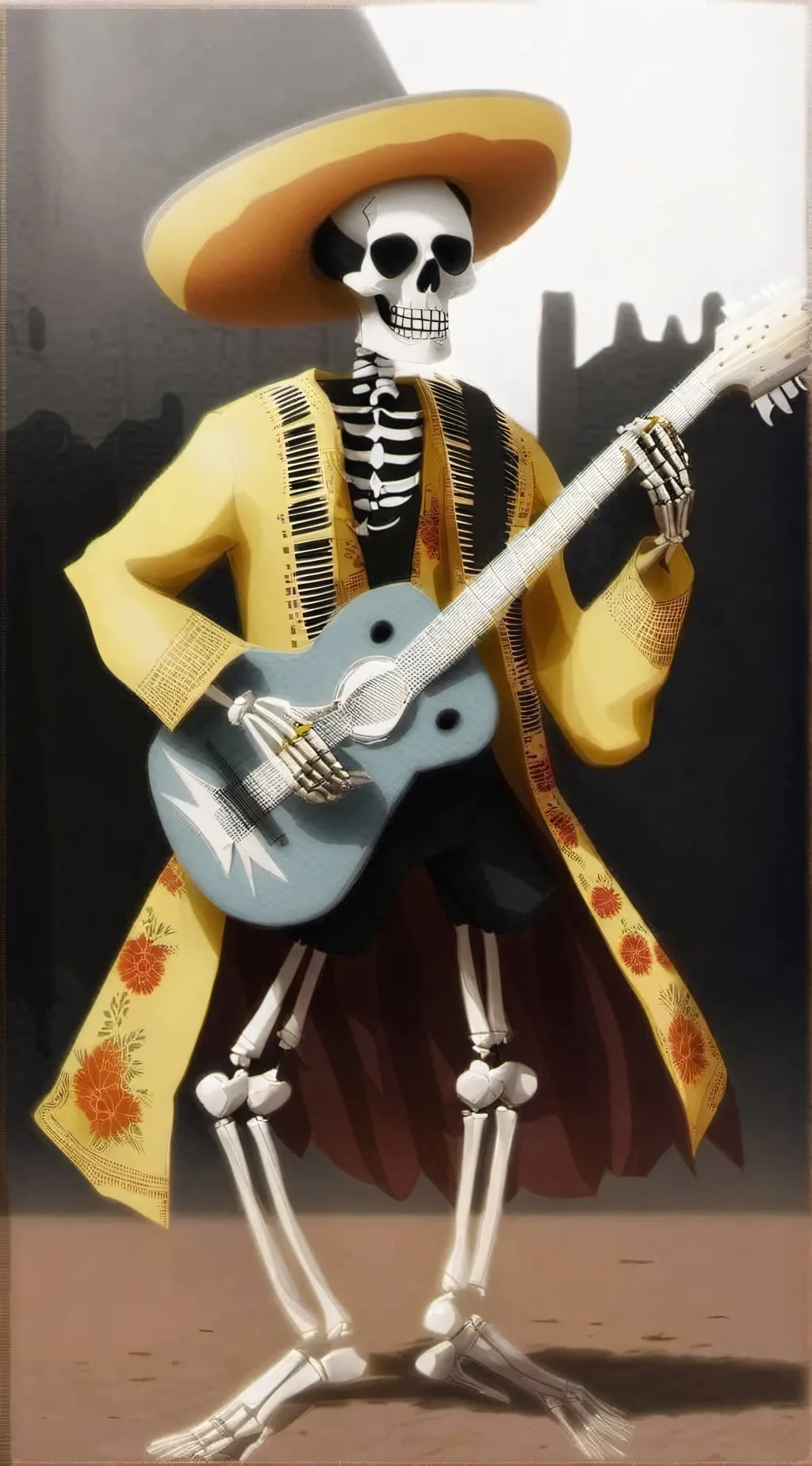 ai character: POCOS LOCOS background