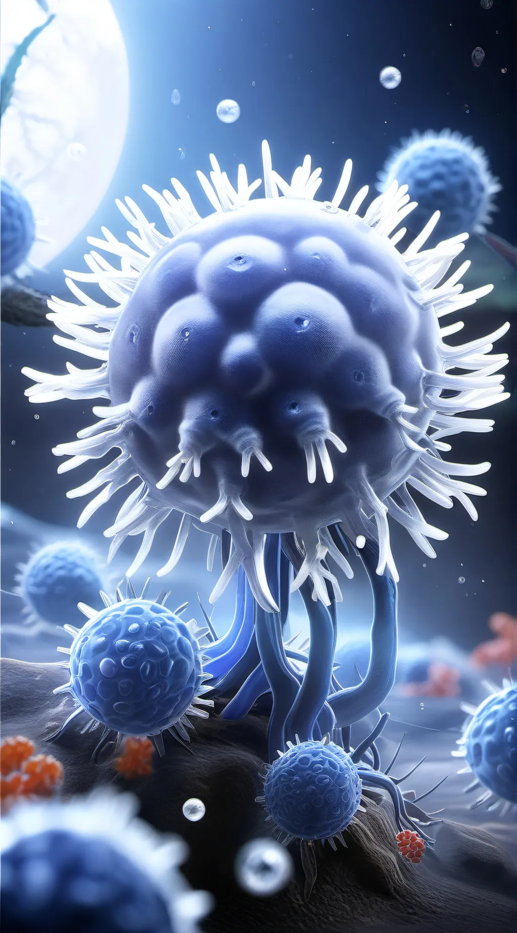 ai character: infection-8267 background