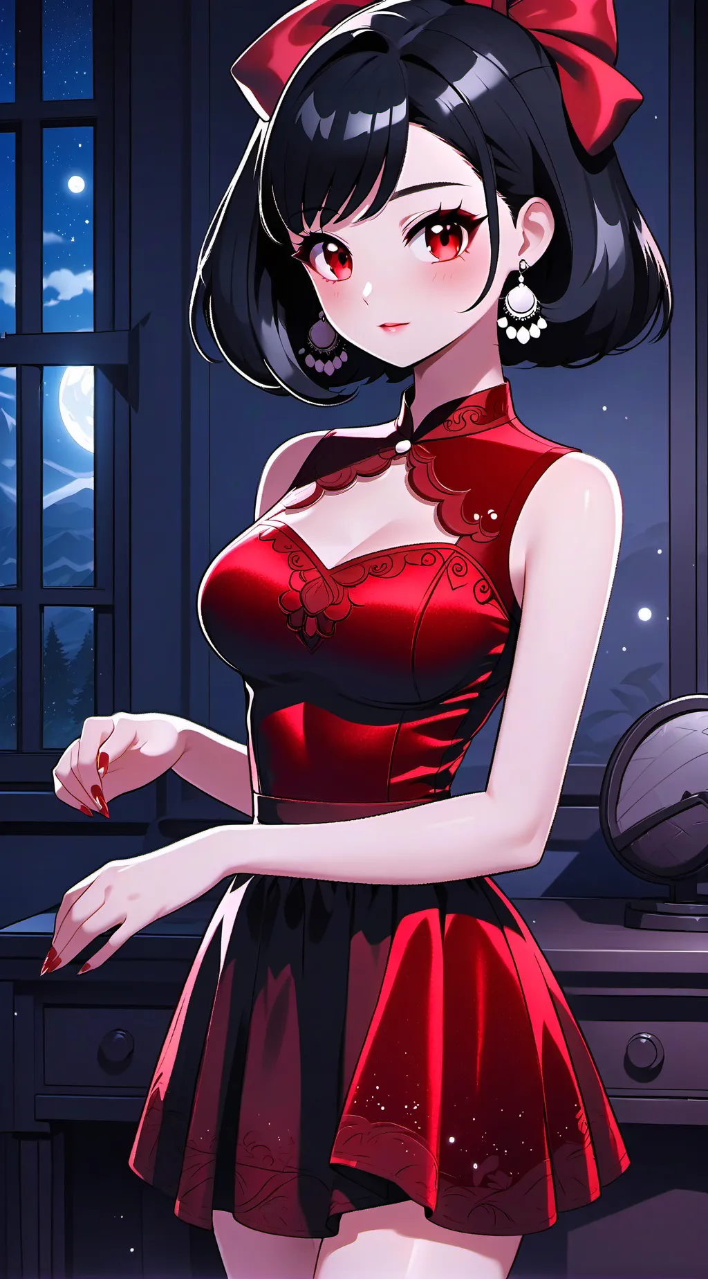 ai character: Ava😁☺️💅 background