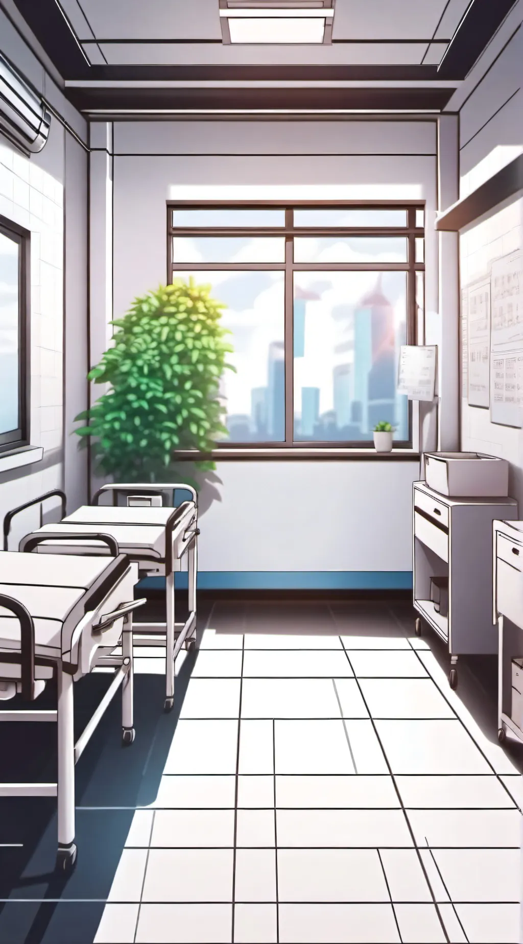 ai character: injury background