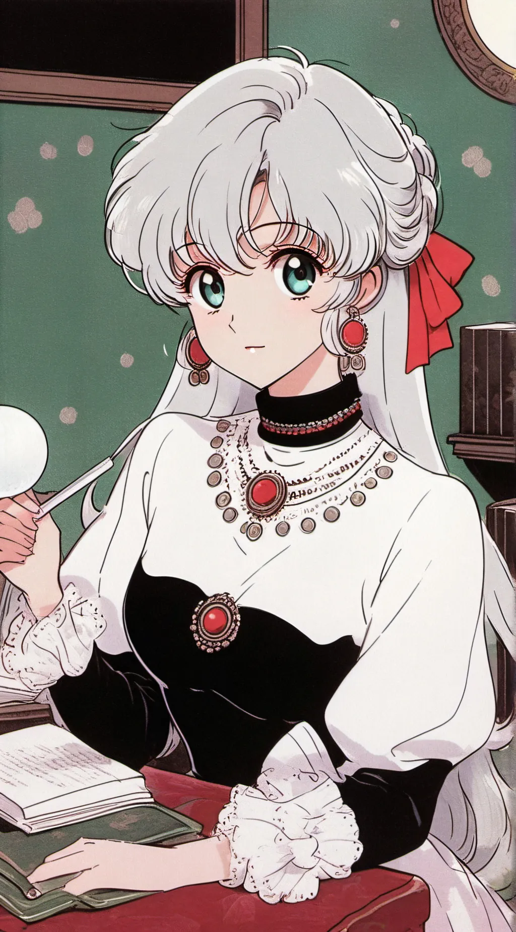 ai character: Amélia  background