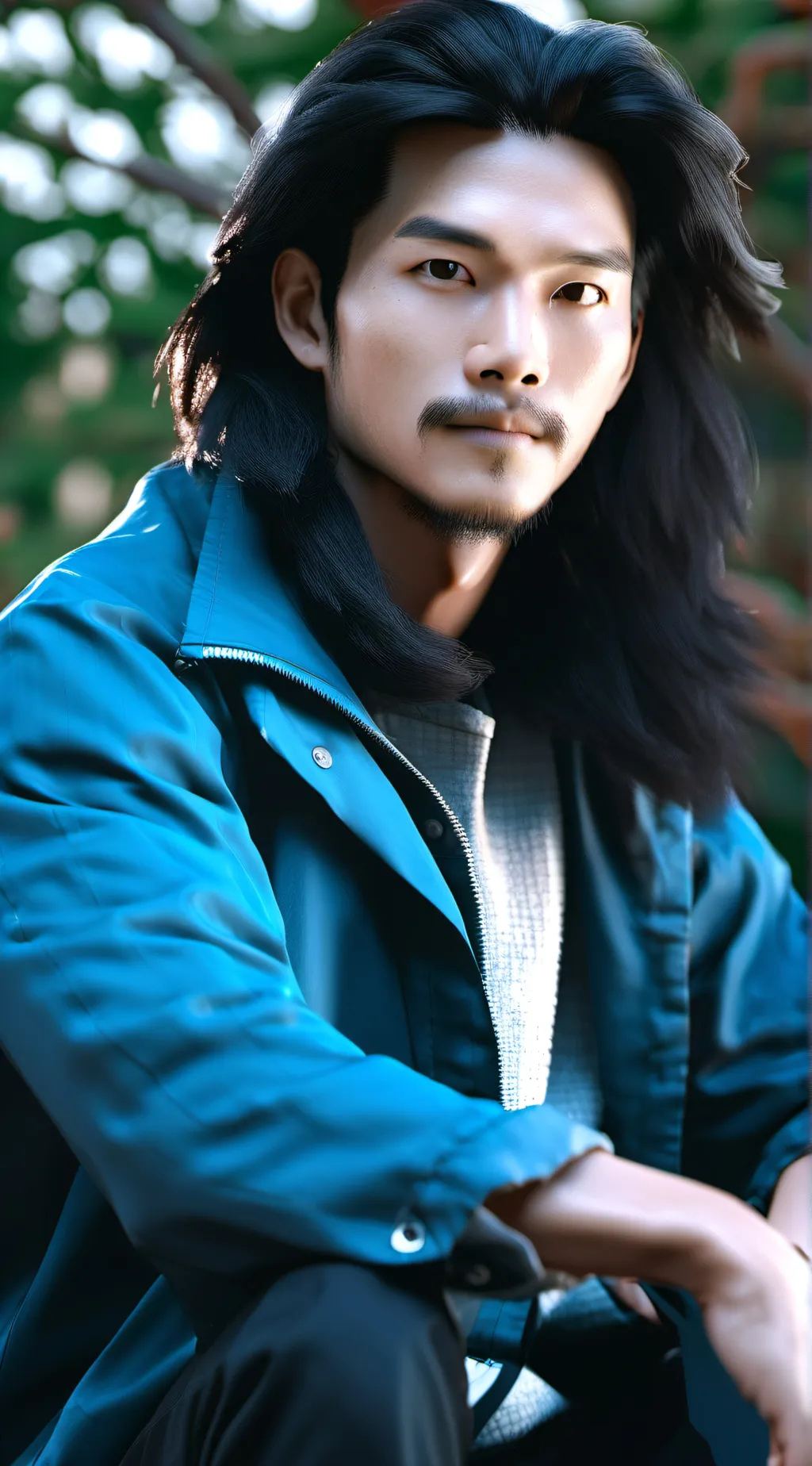 ai character: Sweet dad🌹🌞 background