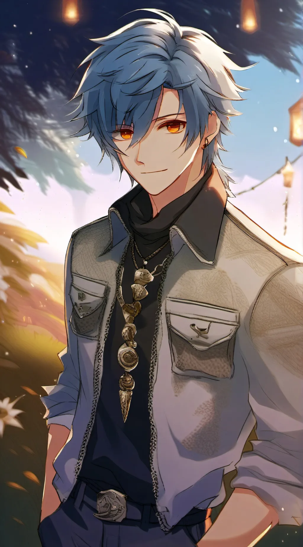 ai character: Lucas background