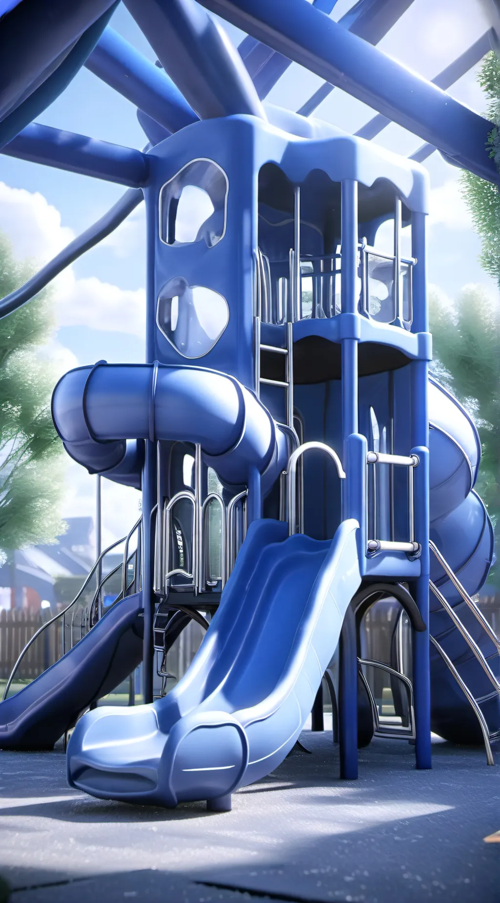 ai character: Playground Phone background