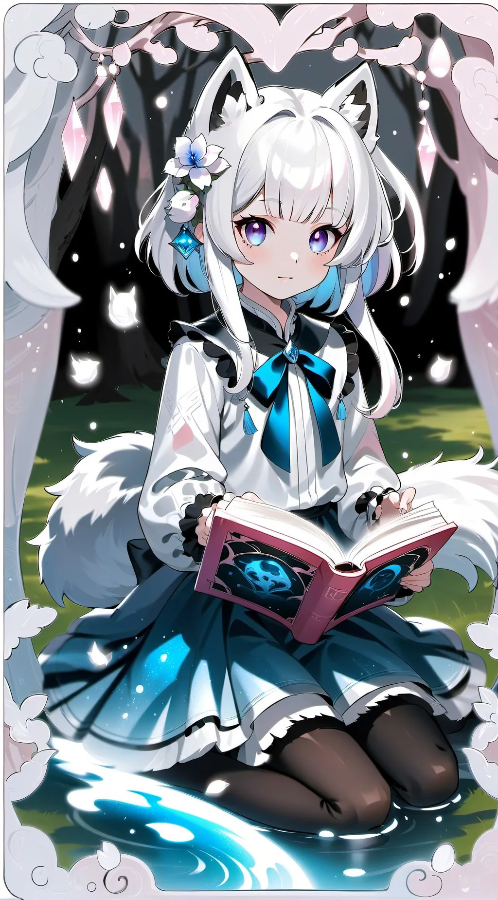 ai character: lilly background