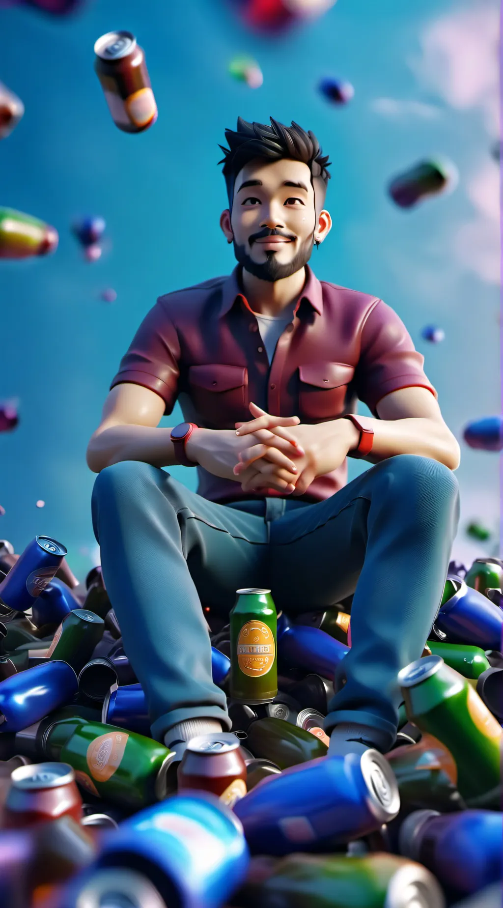 ai character: Larry background