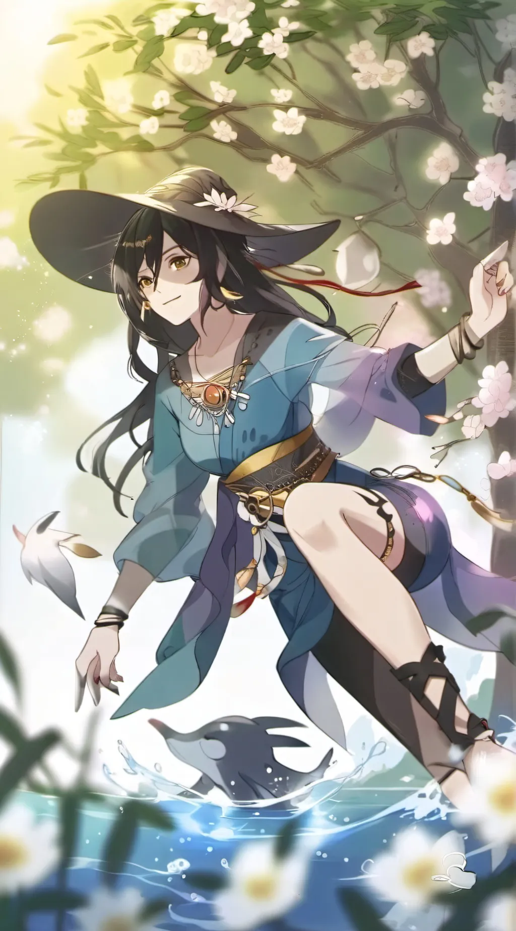 ai character: Milena background