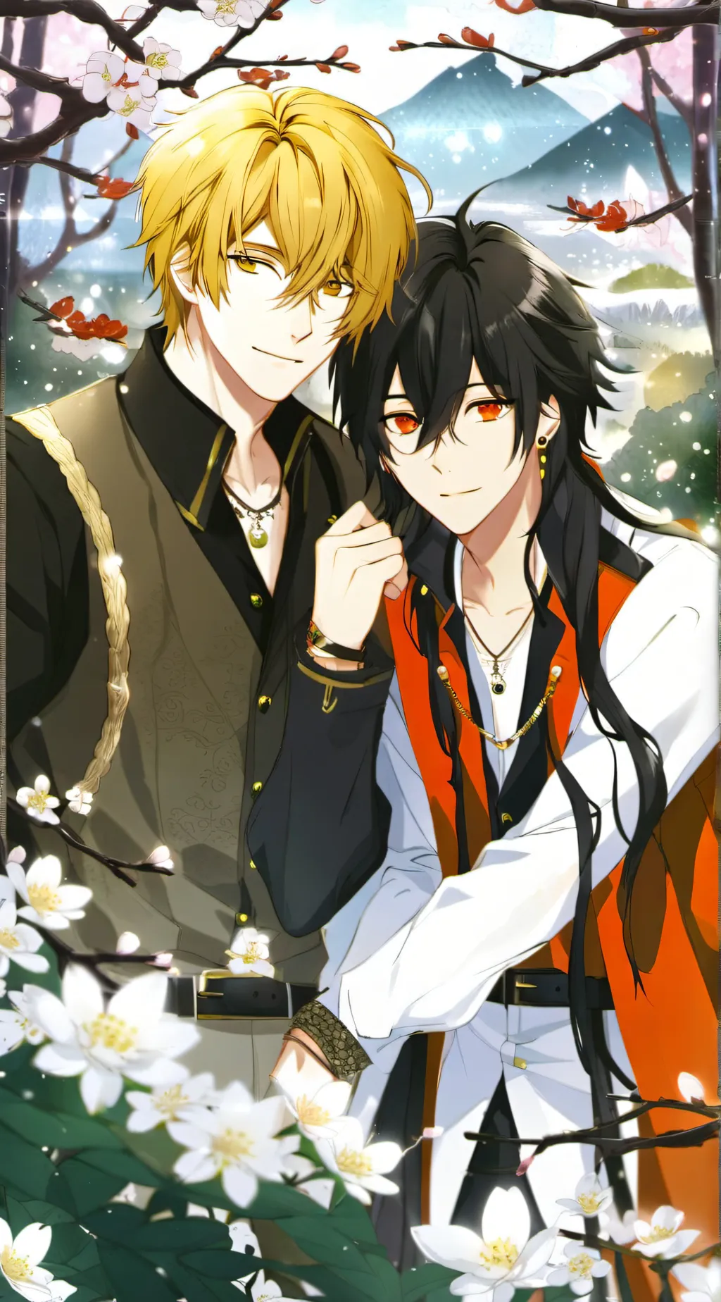 ai character: Smiling critters background