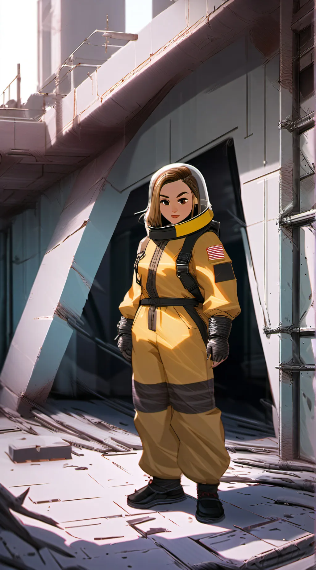 ai character: Rose background