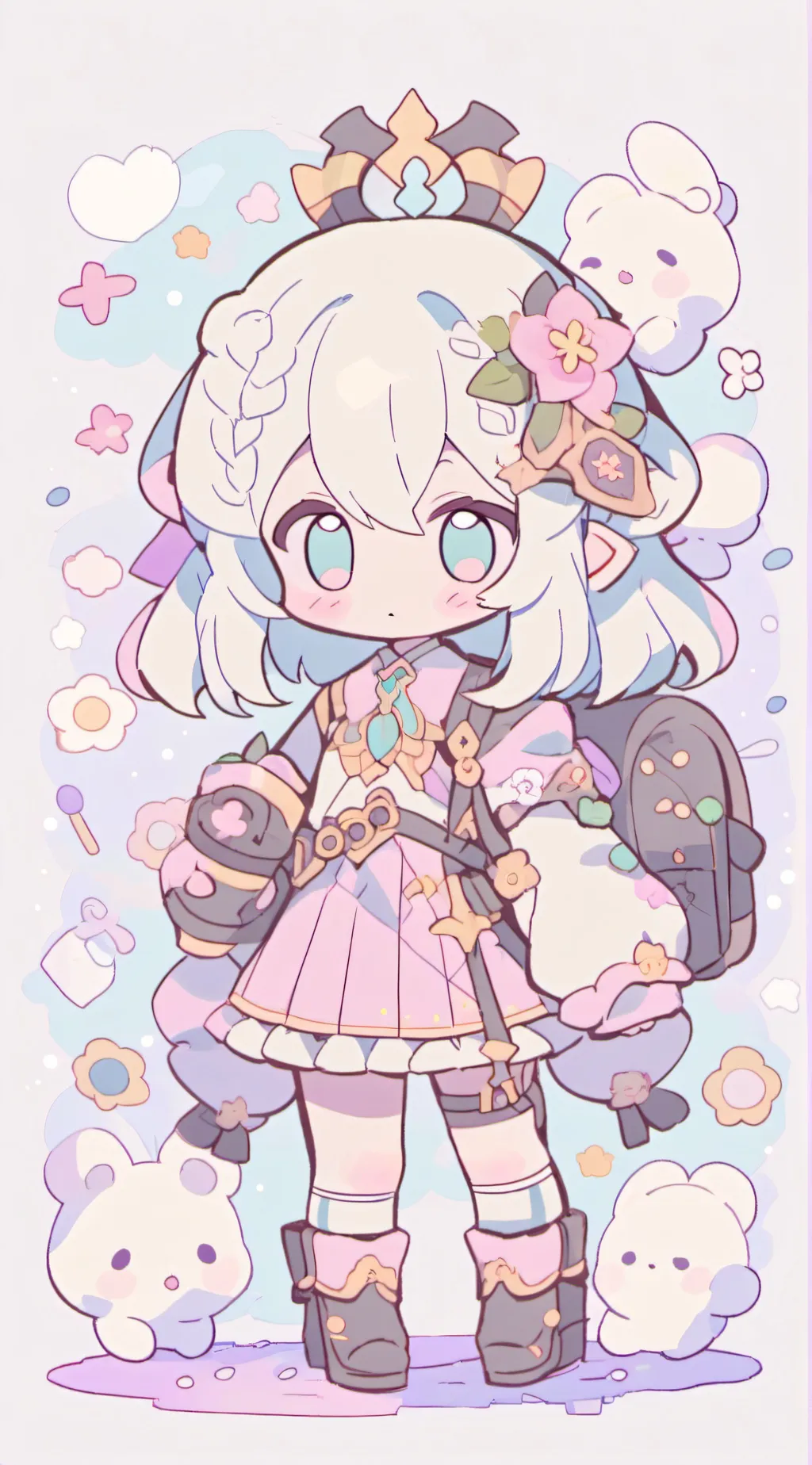 ai character: MHA war background