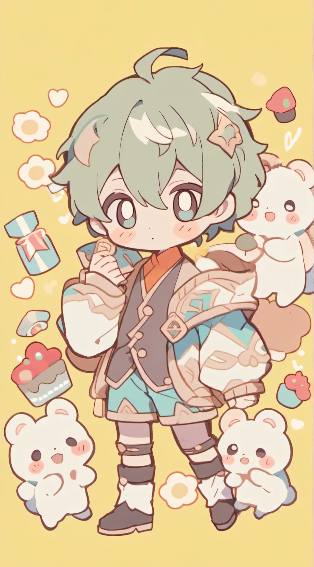 ai character: alex background