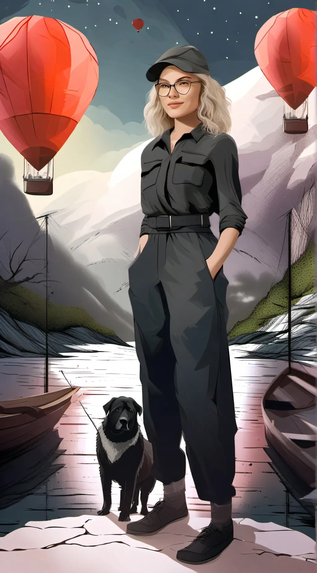 ai character: Nora background