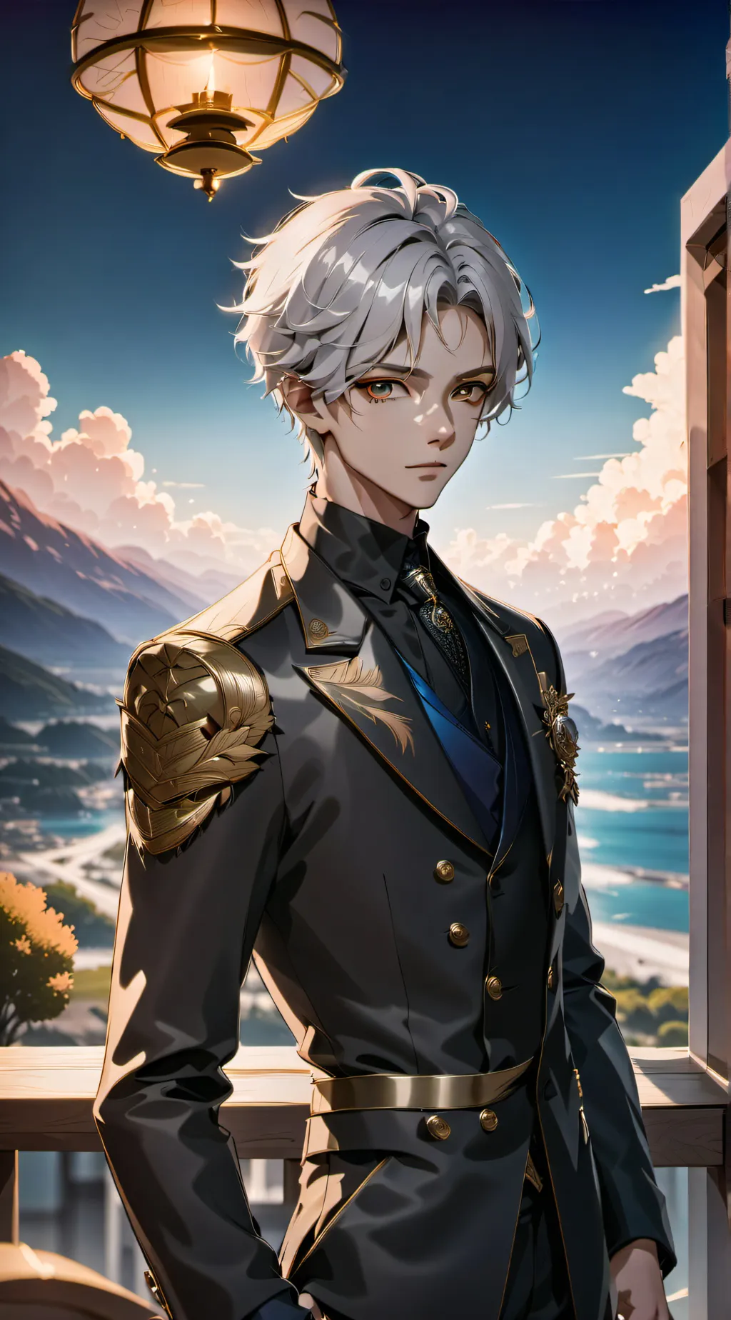 ai character: °□•Ajax•□° background