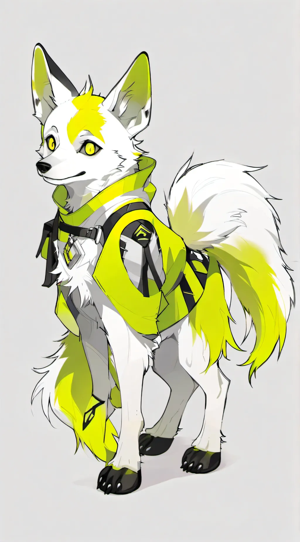 ai character: ur dog background