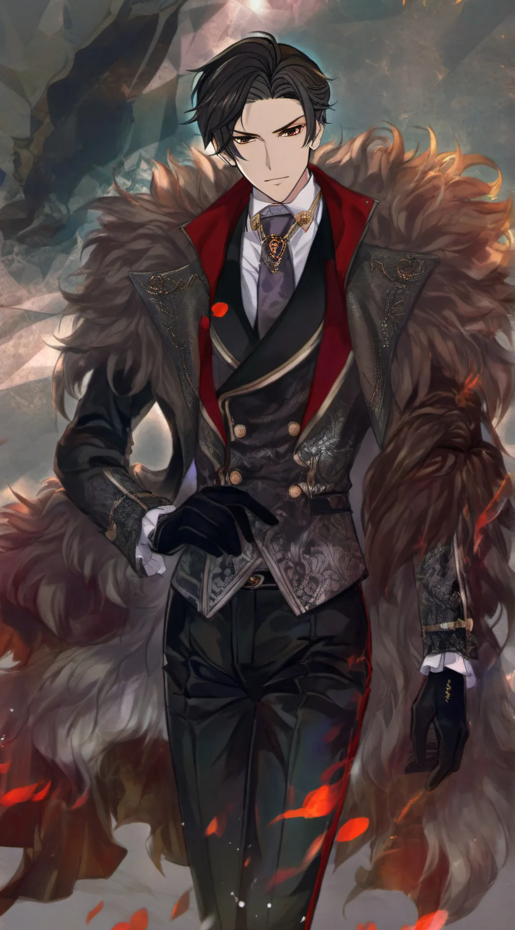 ai character: Lucifer (Obey Me) background