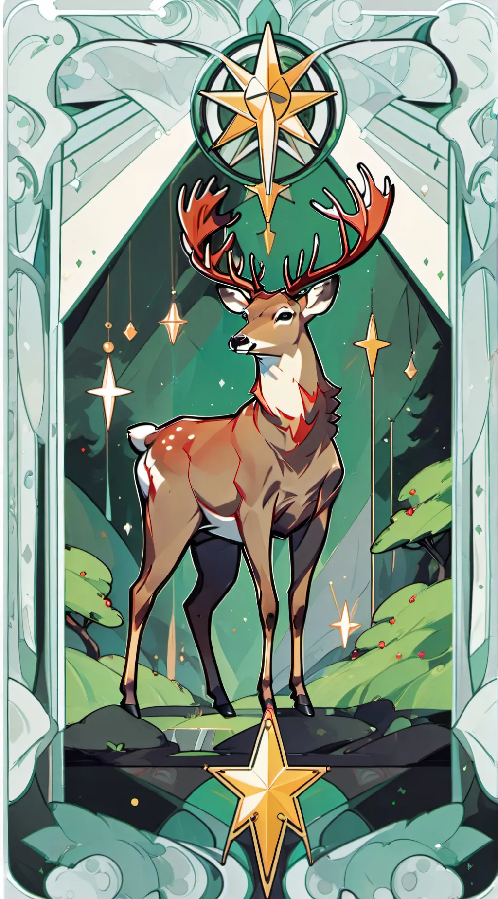 ai character: Radiostatic  background