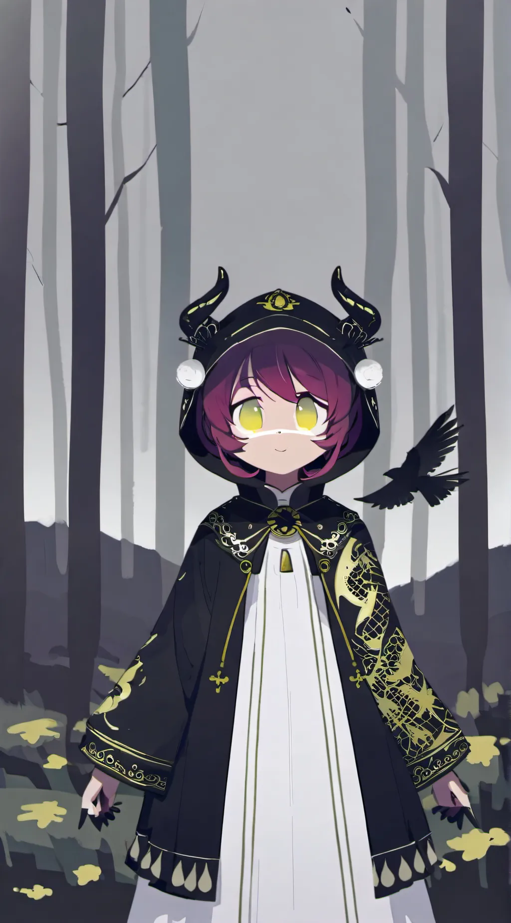 ai character: Uzi  background