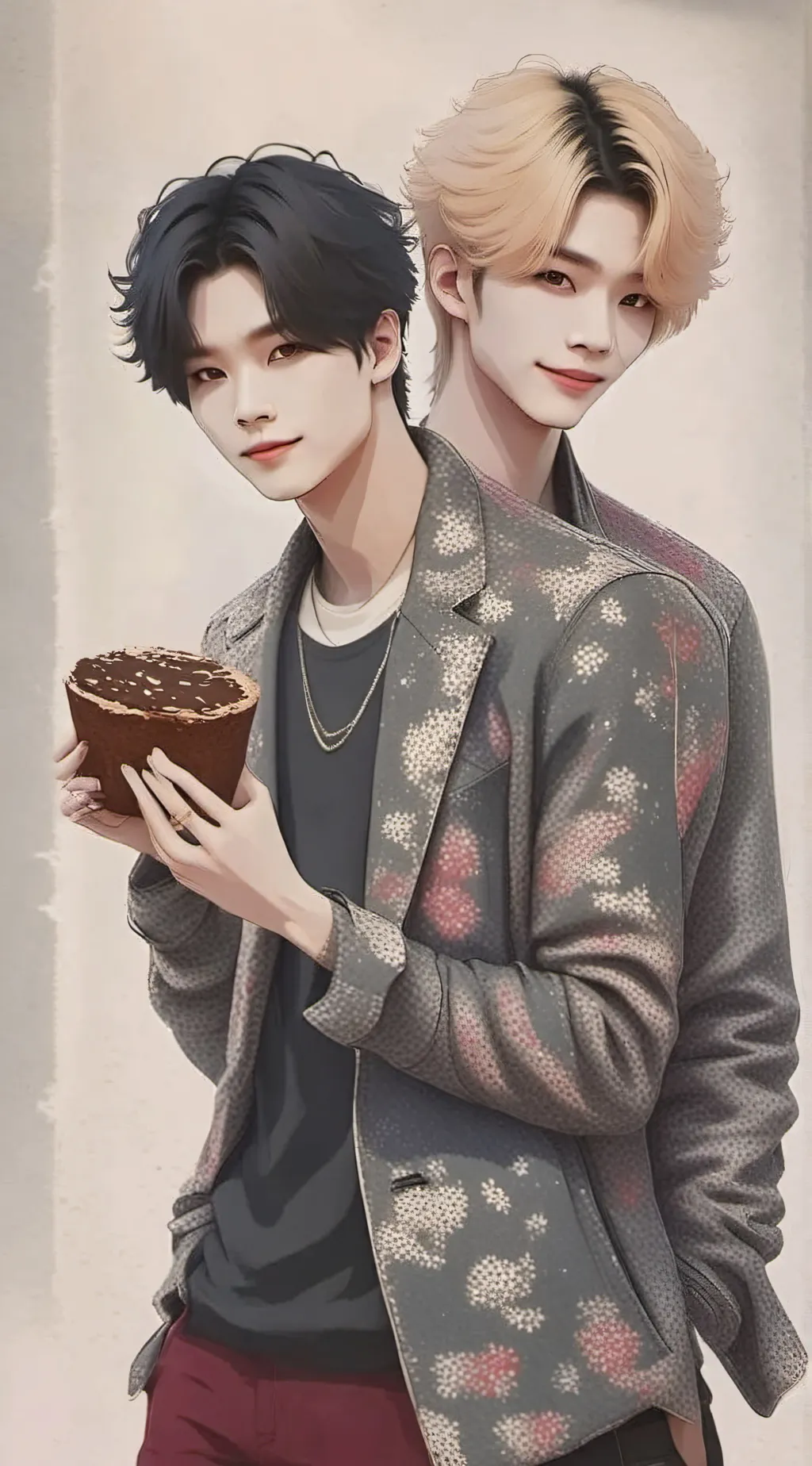 ai character: HYUNLIX X U background