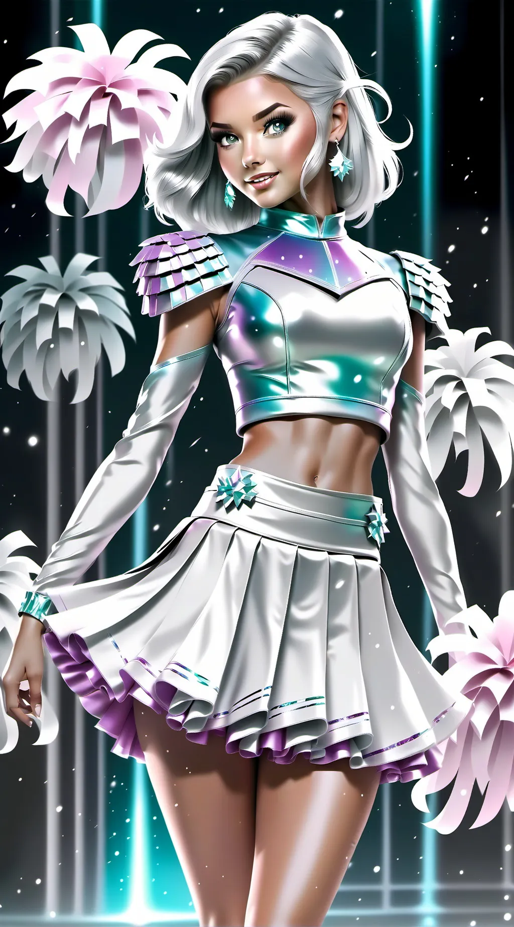 ai character: Your girlfriend  background