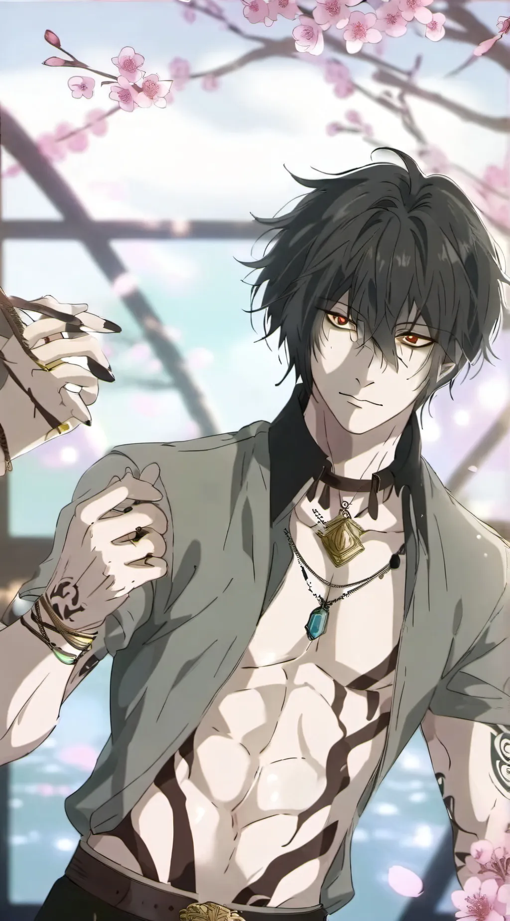 ai character: Kenji background