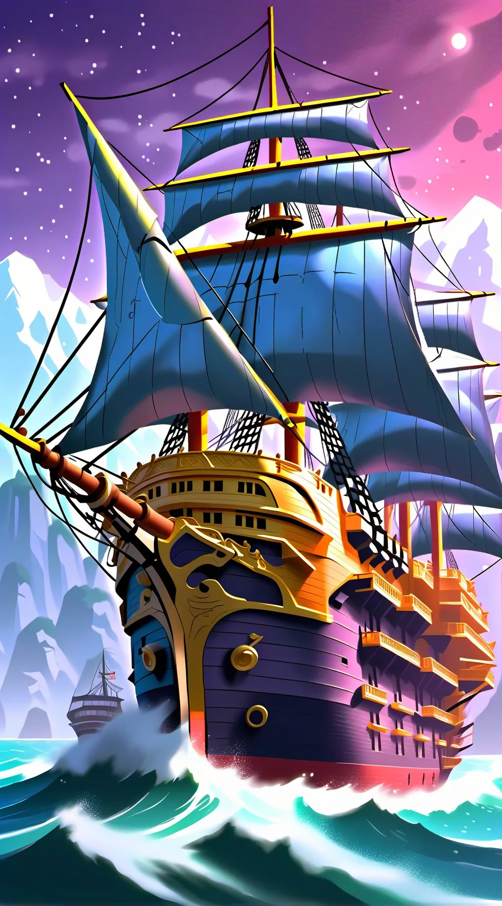 ai character: the Goonies background