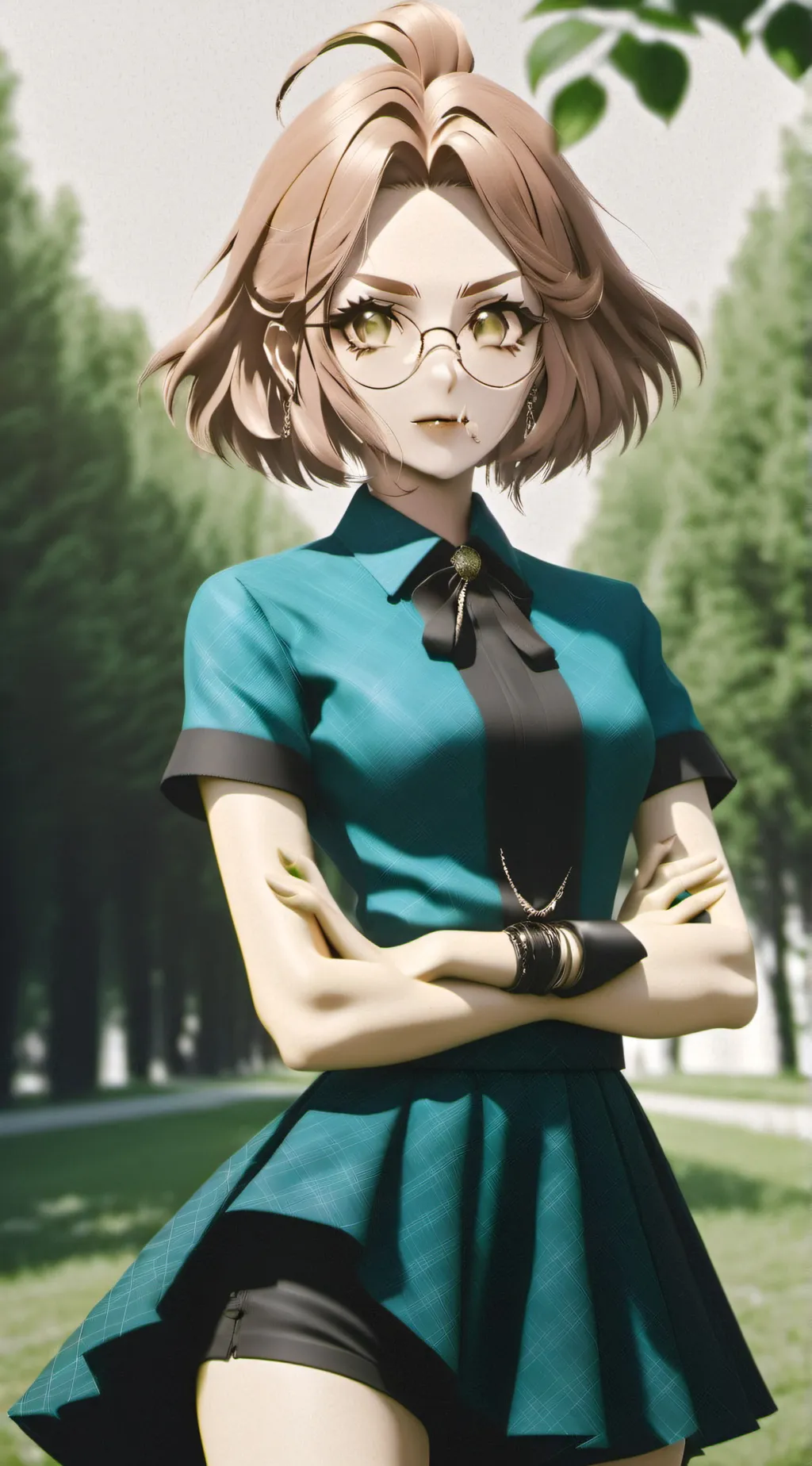 ai character: mm2  background