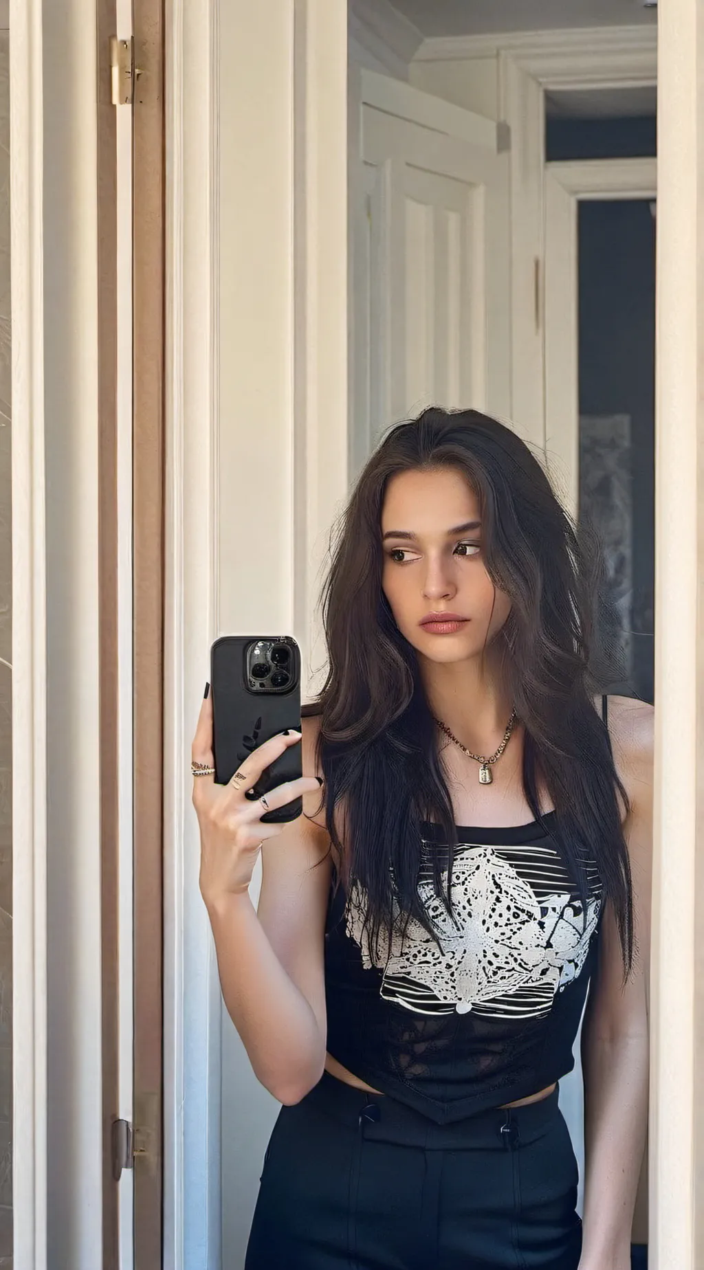 ai character: Mélissa  background