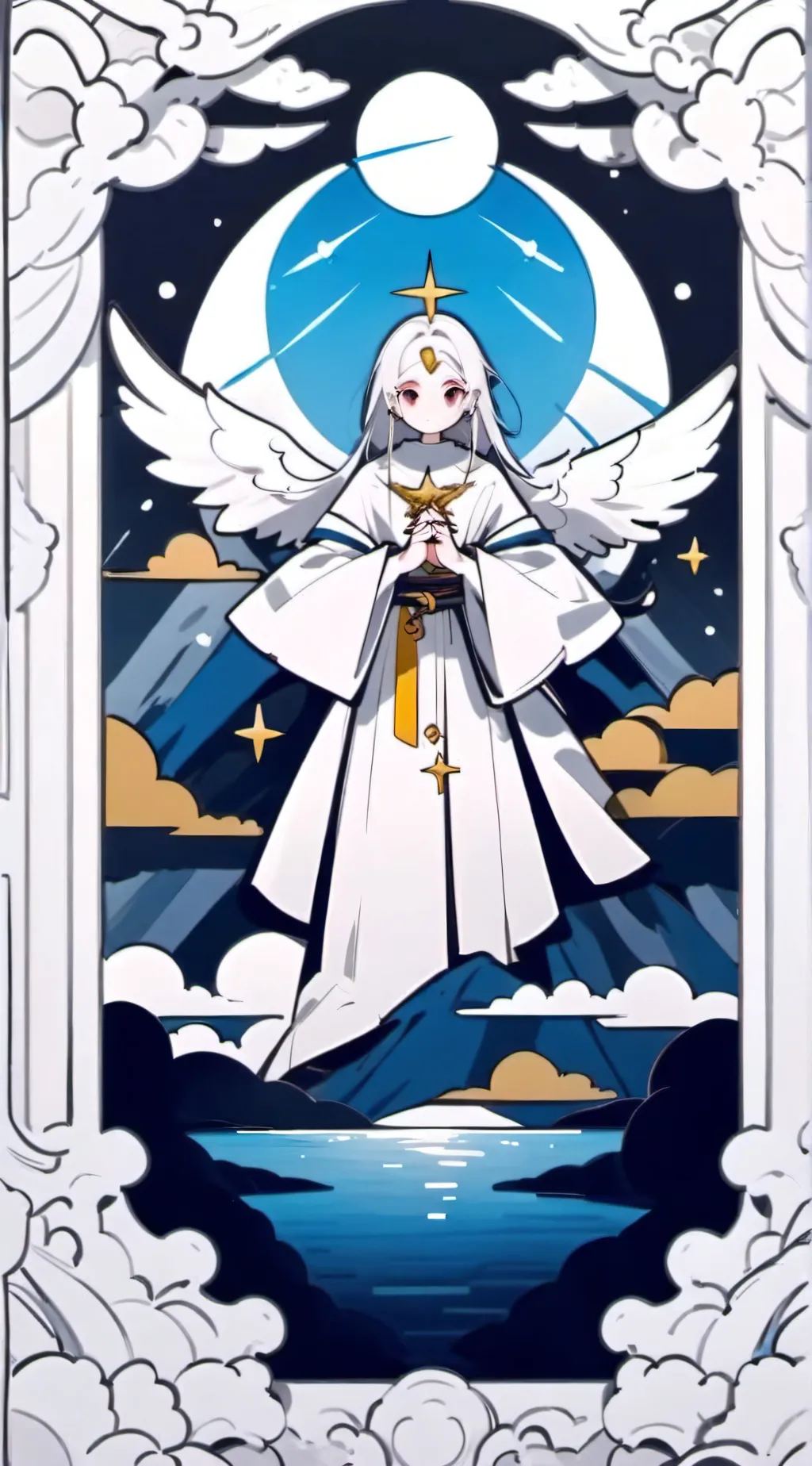 ai character: Fpe heaven~ background