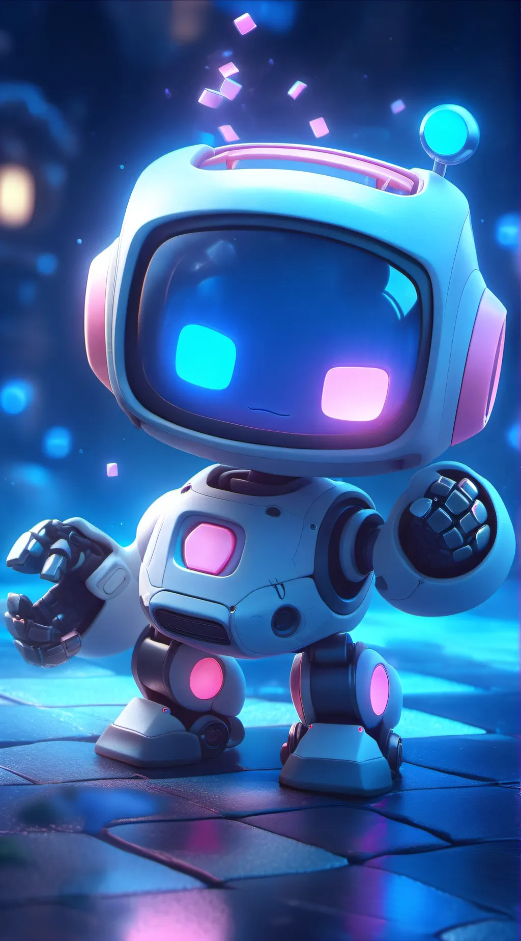 ai character: ¤~☆~¤ background