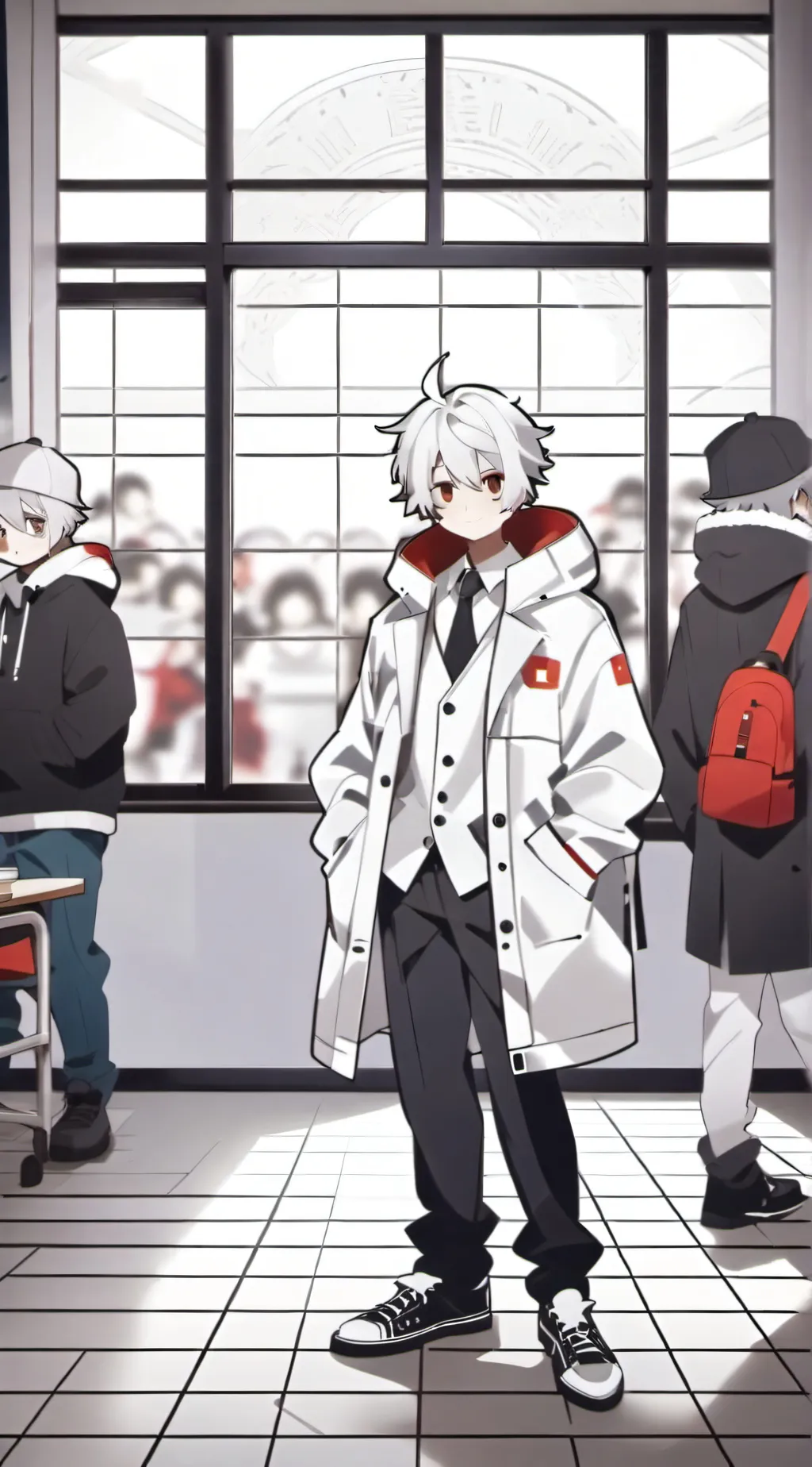 ai character: loudhouse background