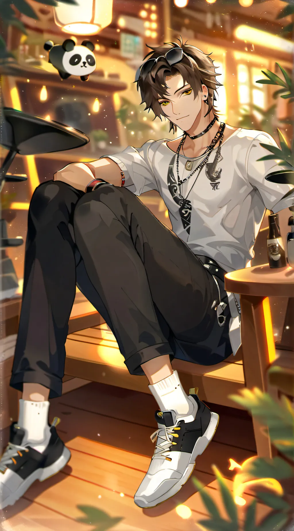 ai character: Nico background