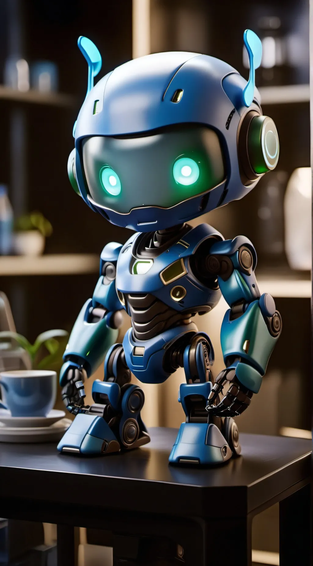 ai character: curious bot background