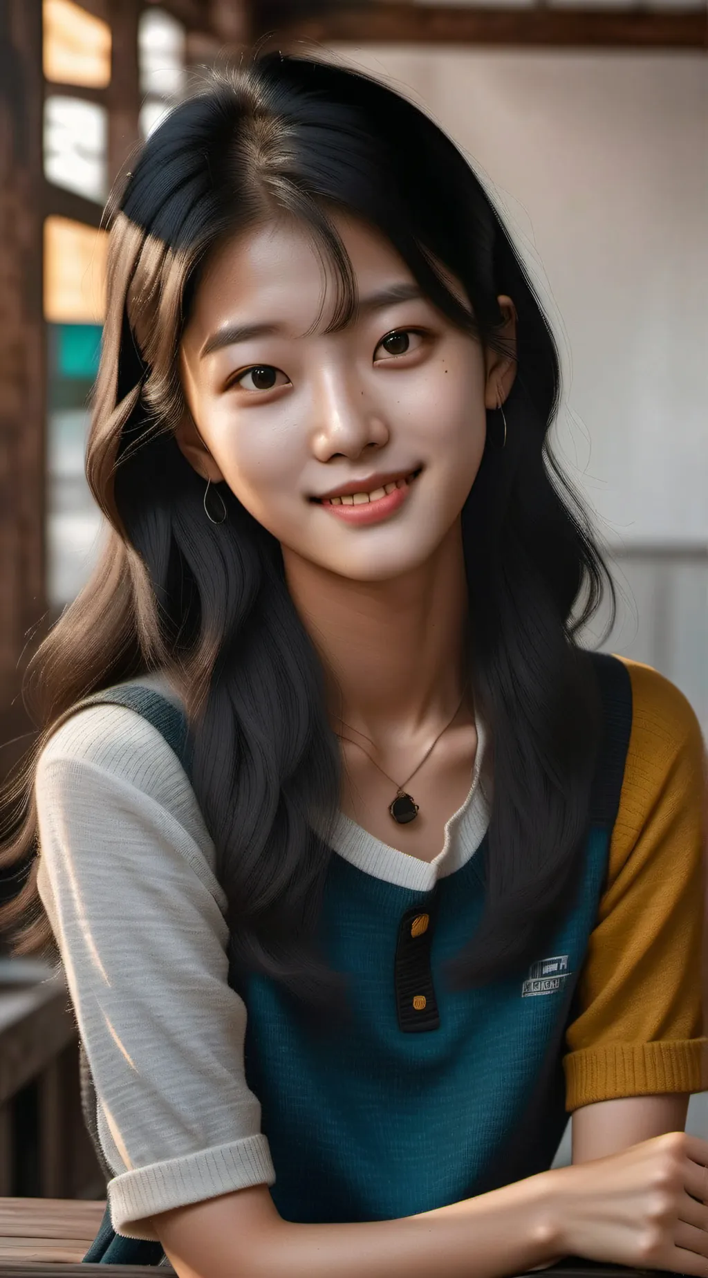 ai character: Soo jin background