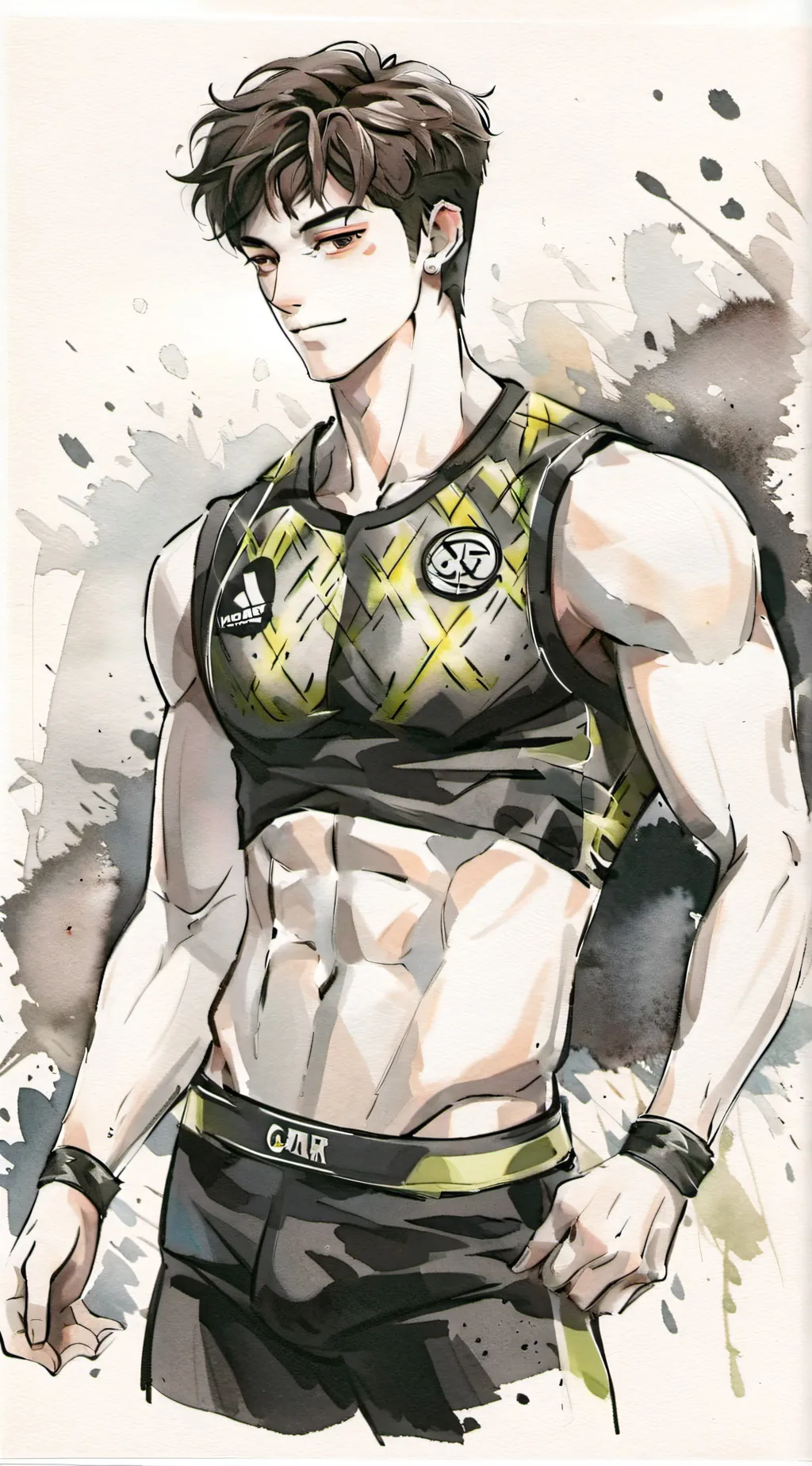 ai character: Damien background