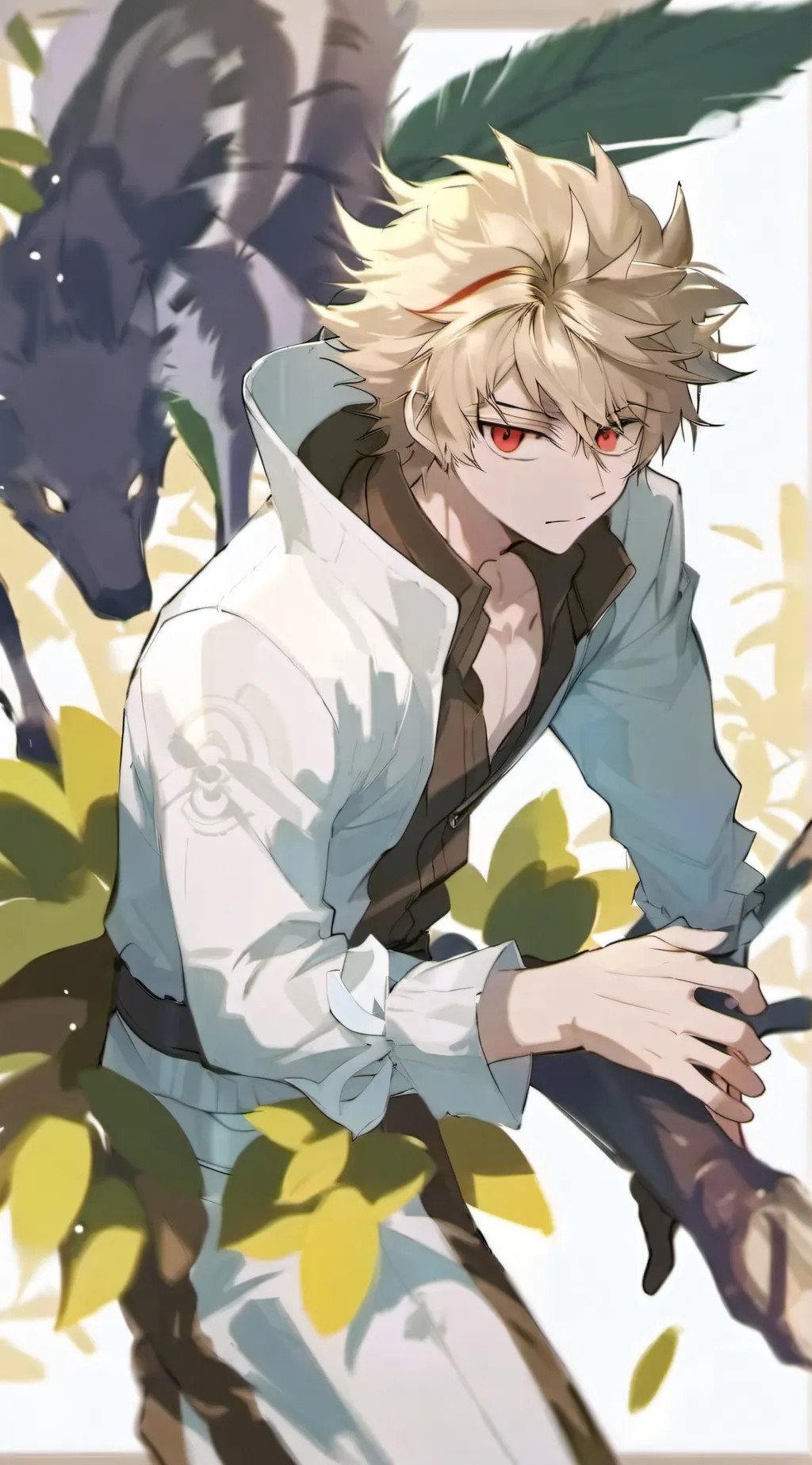 ai character: Bakugooo background