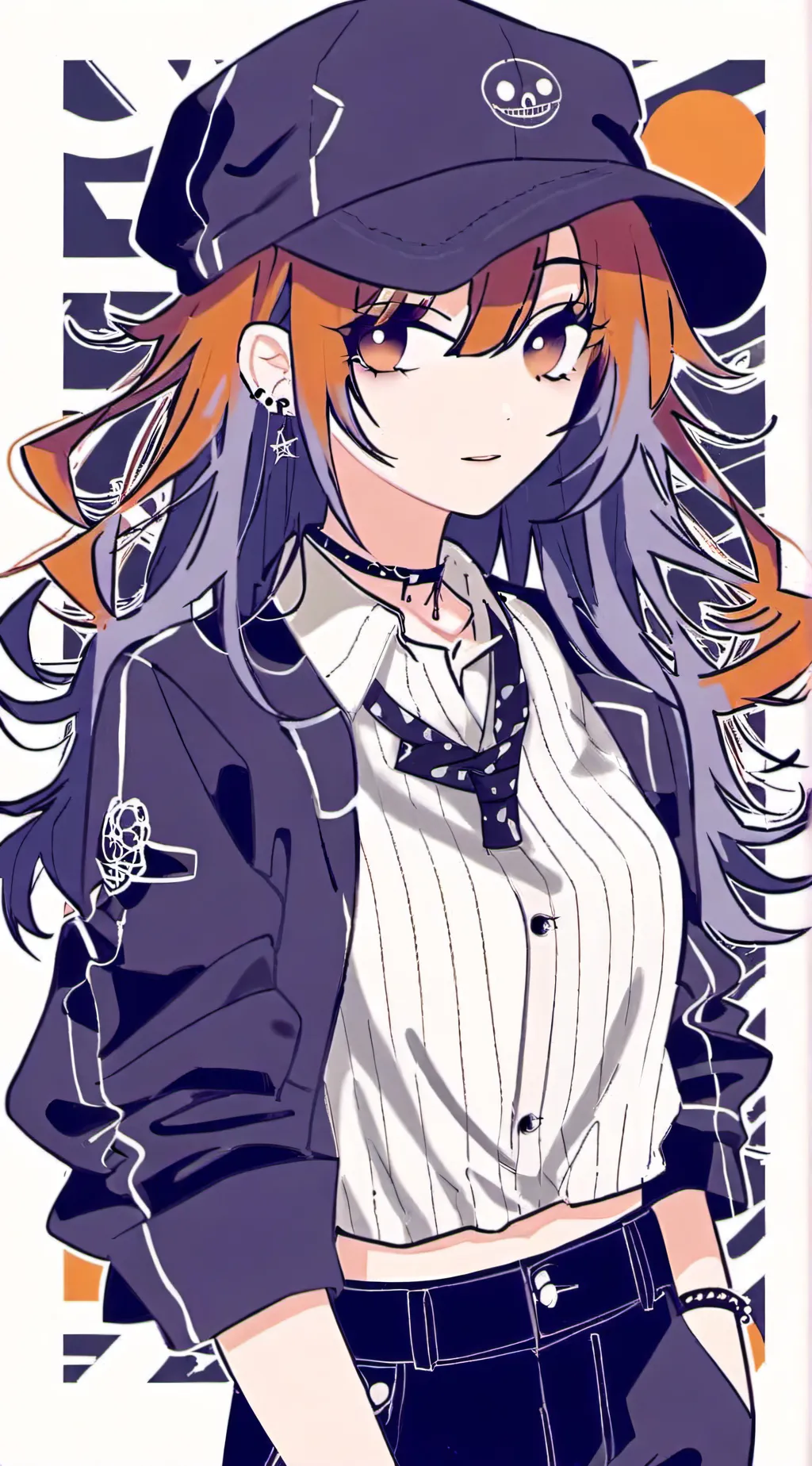 ai character: tiger background