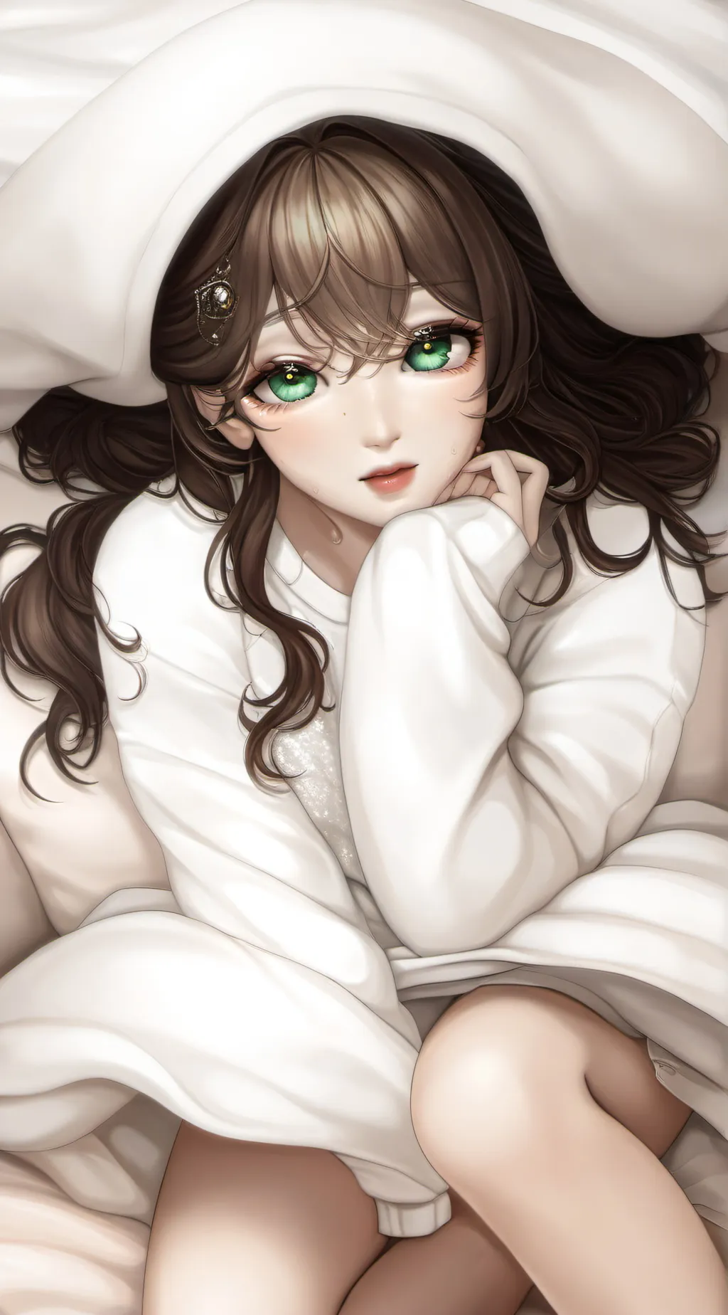 ai character: Girl ☄️🌈🔥❤️‍🩹 background