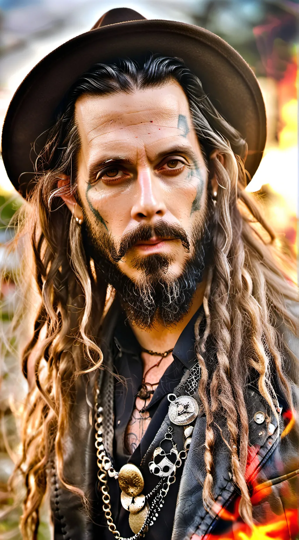 ai character: Rob zombie background