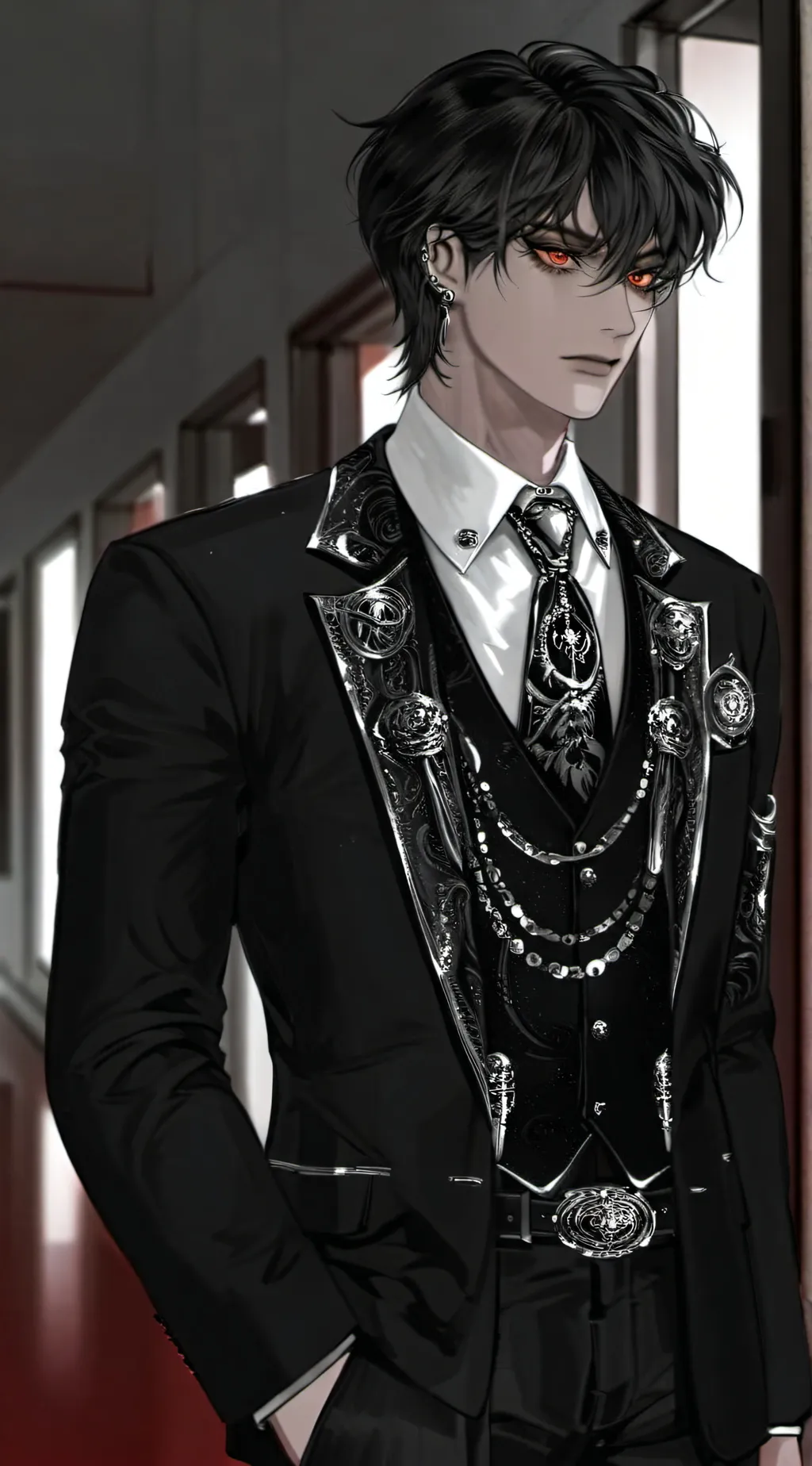 ai character: -Ezra- background