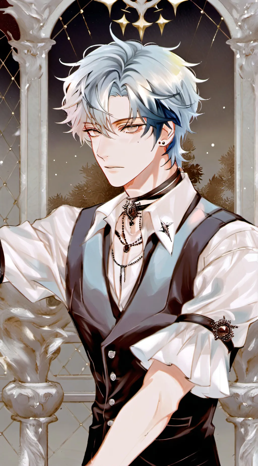 ai character: Leo background