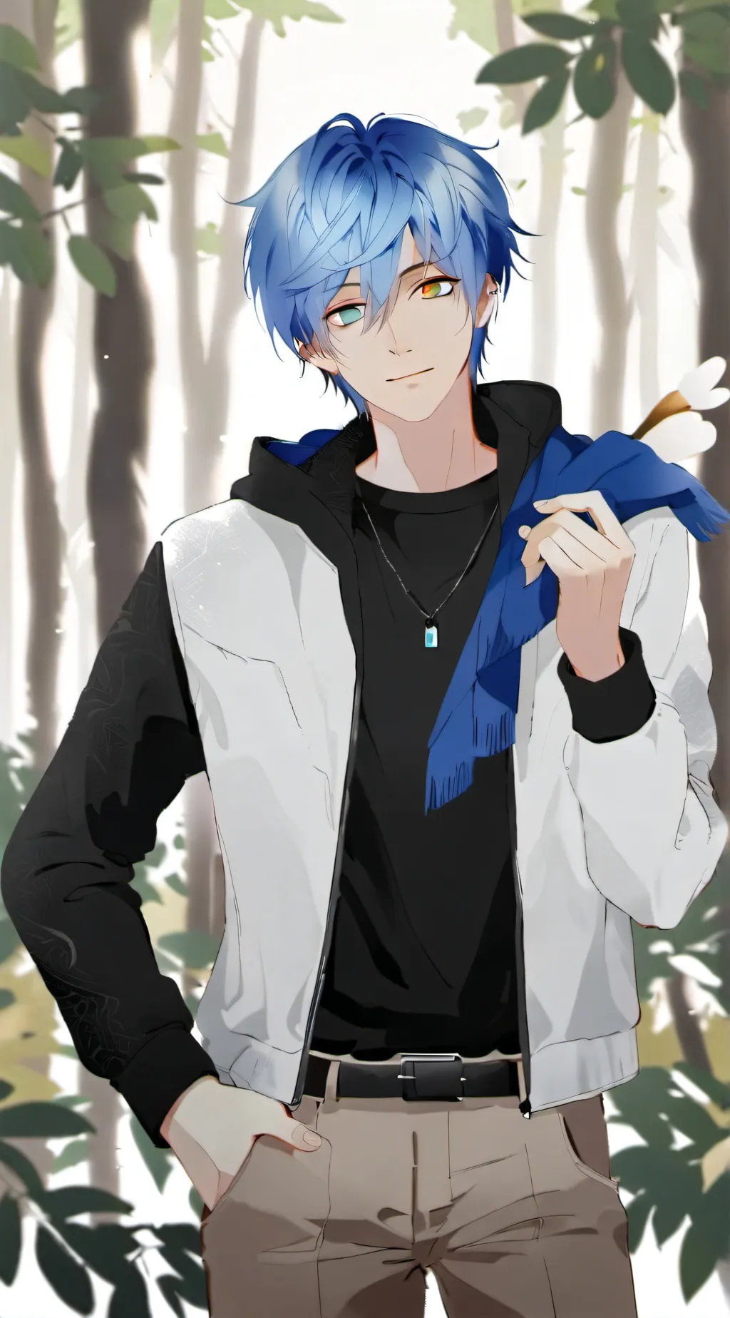 ai character: Hashira background