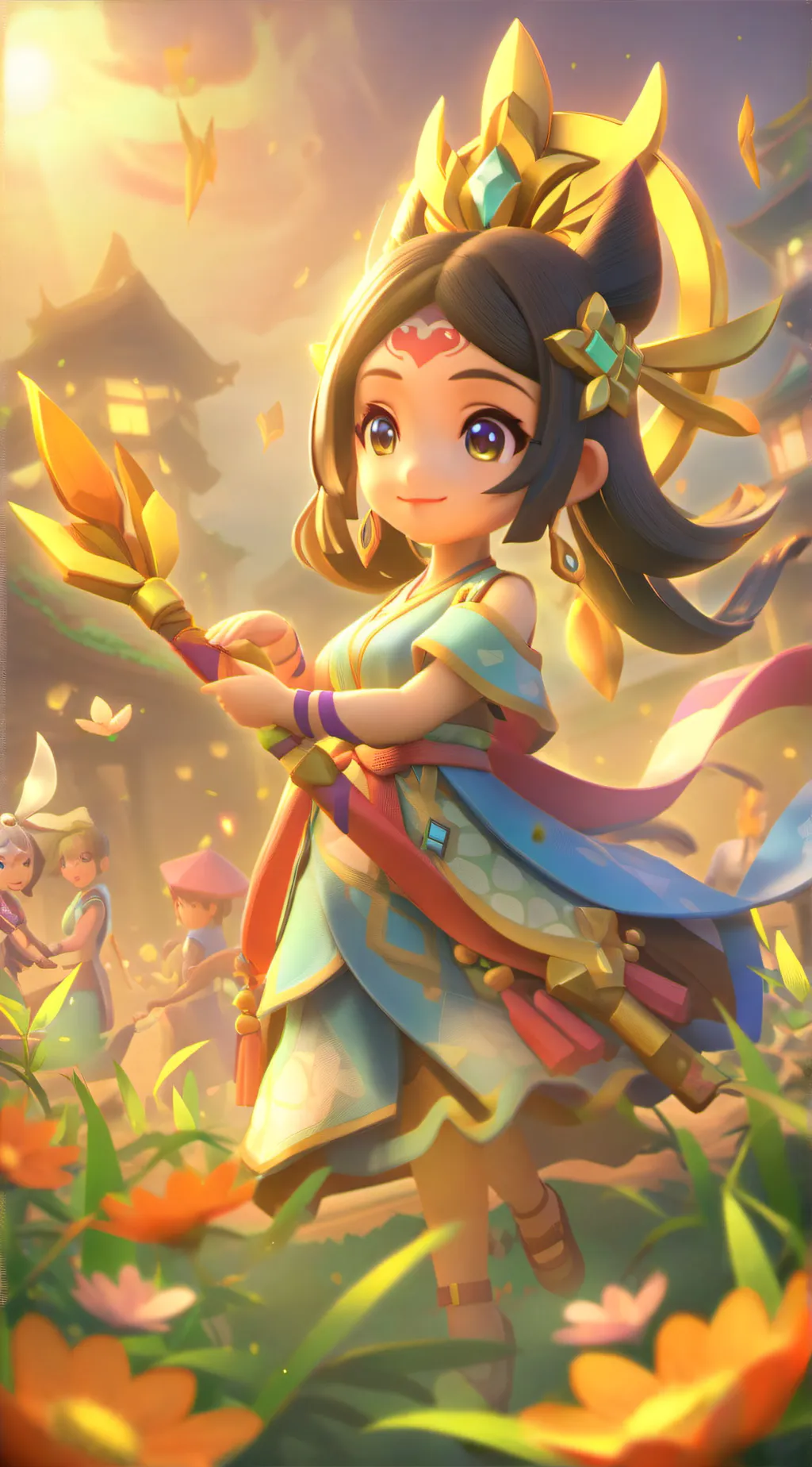 ai character: Démon slayer  background