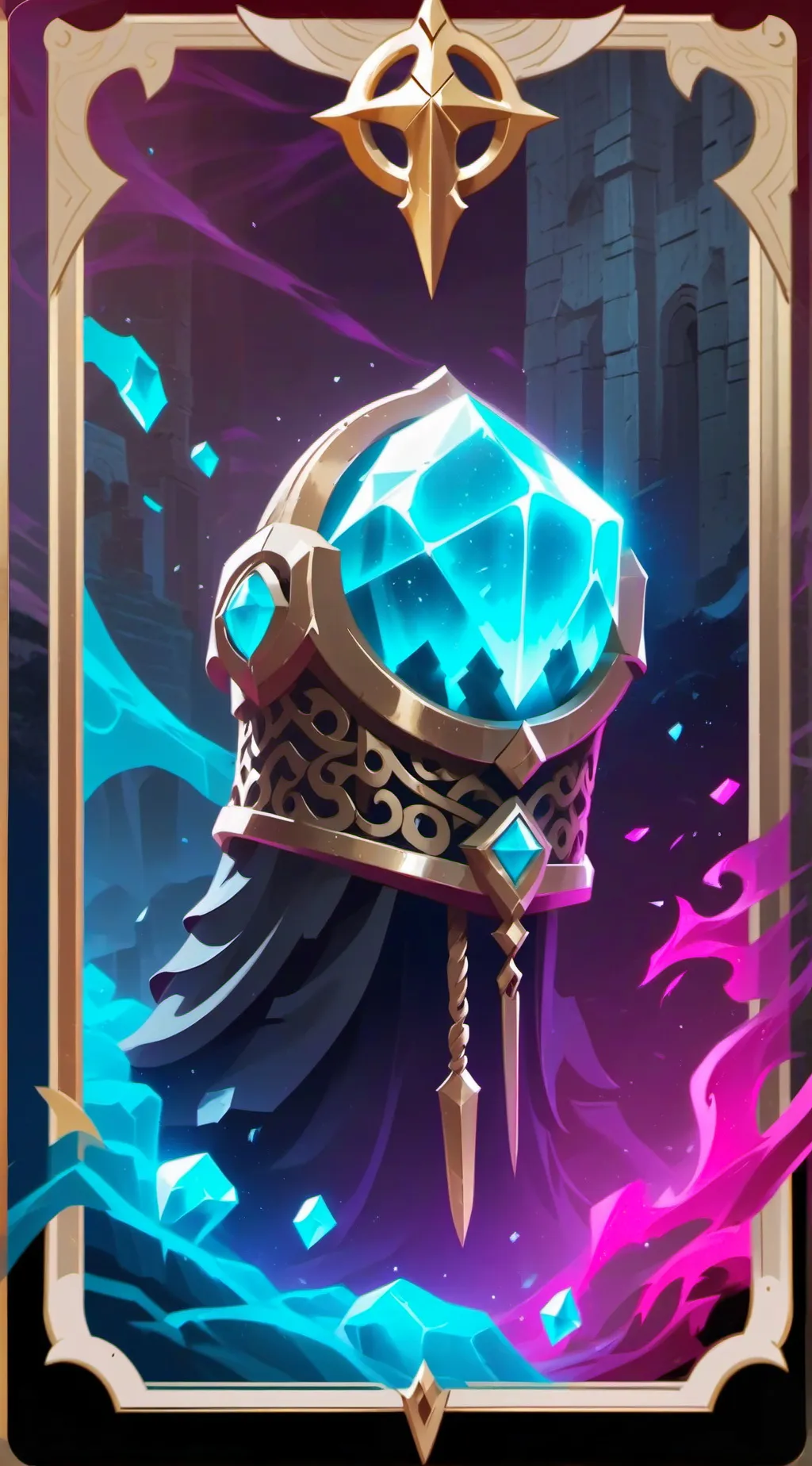 ai character: React background