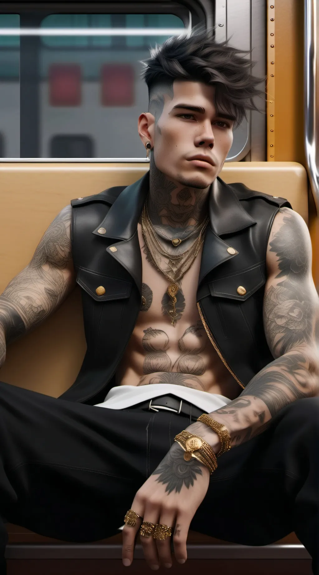 ai character: Stanley background